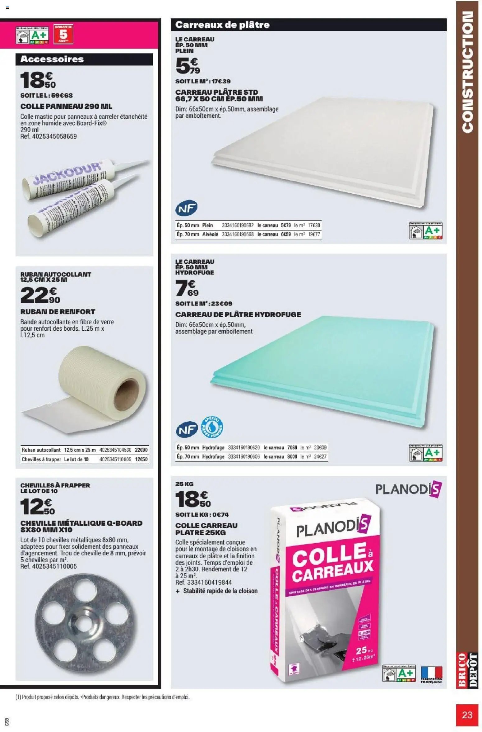 Brico Dépôt catalogue Automne