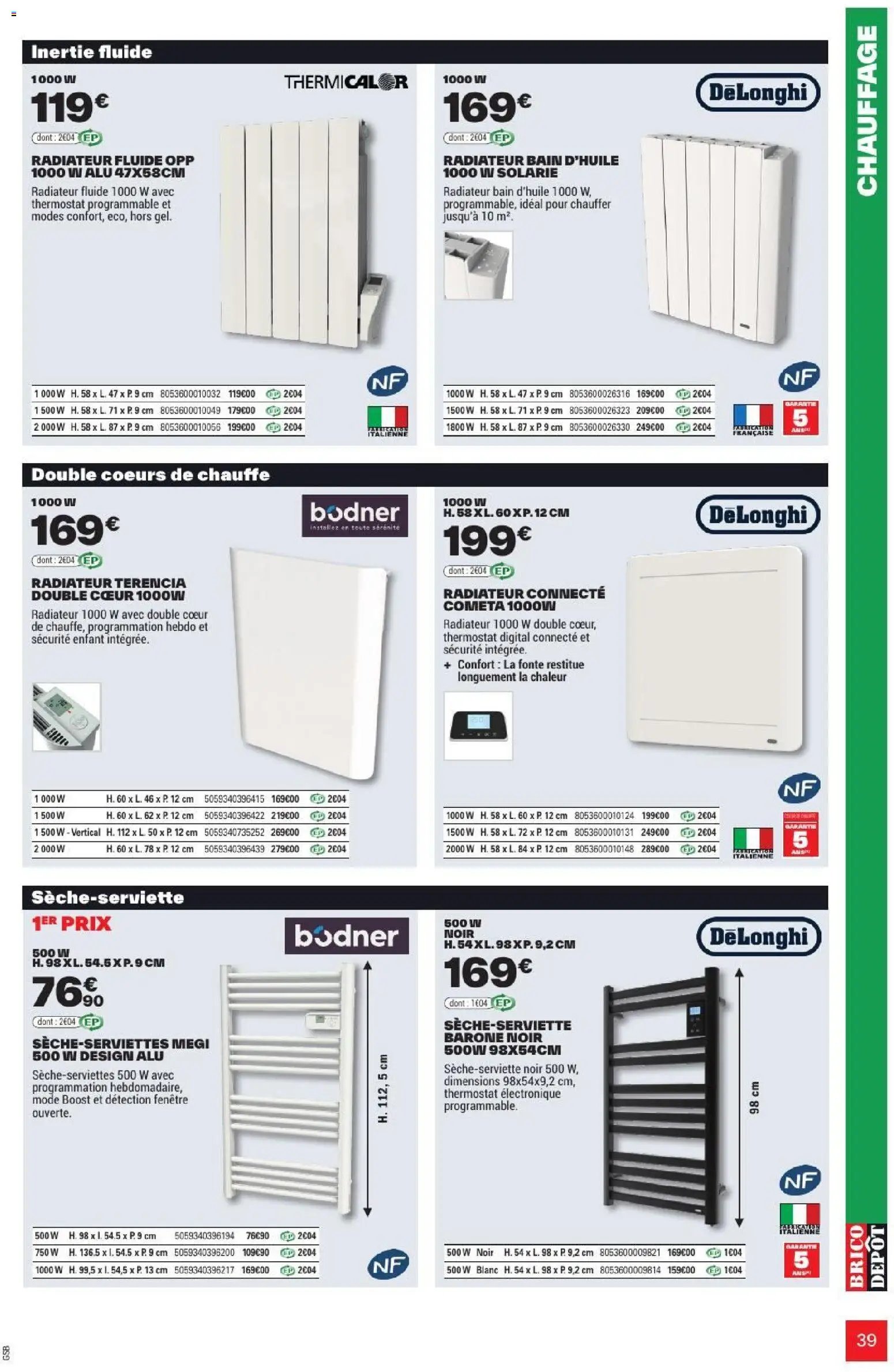 Brico Dépôt catalogue Automne