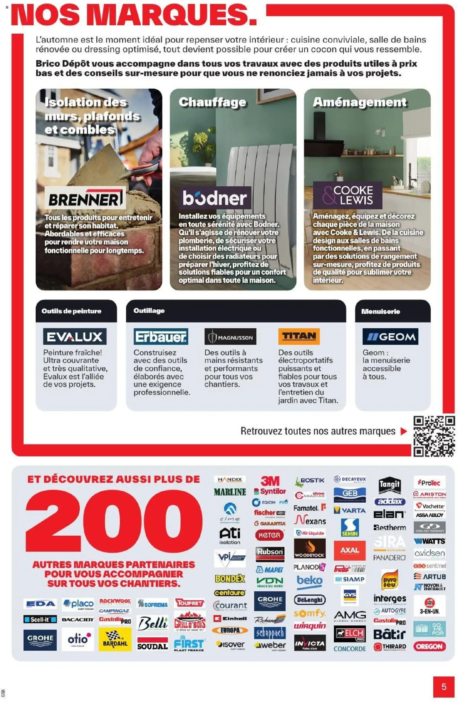 Brico Dépôt catalogue Automne