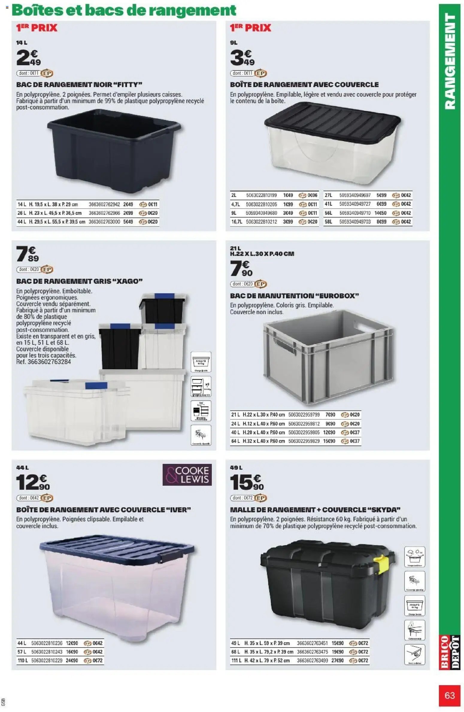 Brico Dépôt catalogue Automne