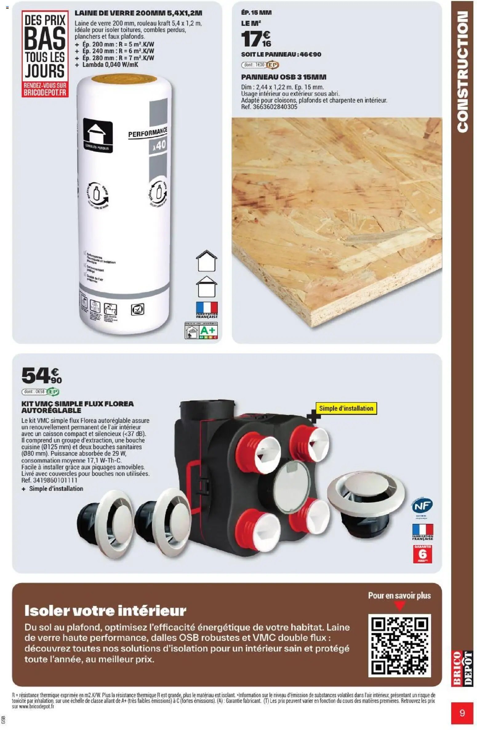 Brico Dépôt catalogue Automne