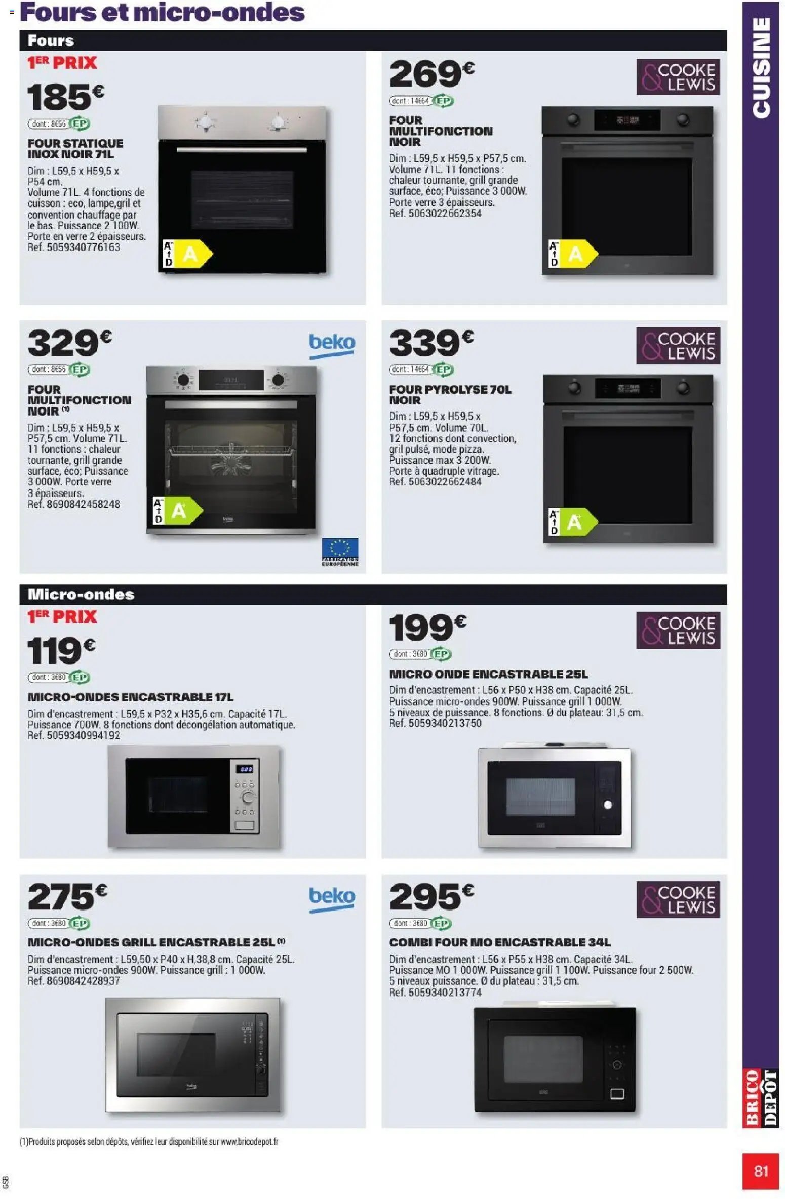 Brico Dépôt catalogue Automne