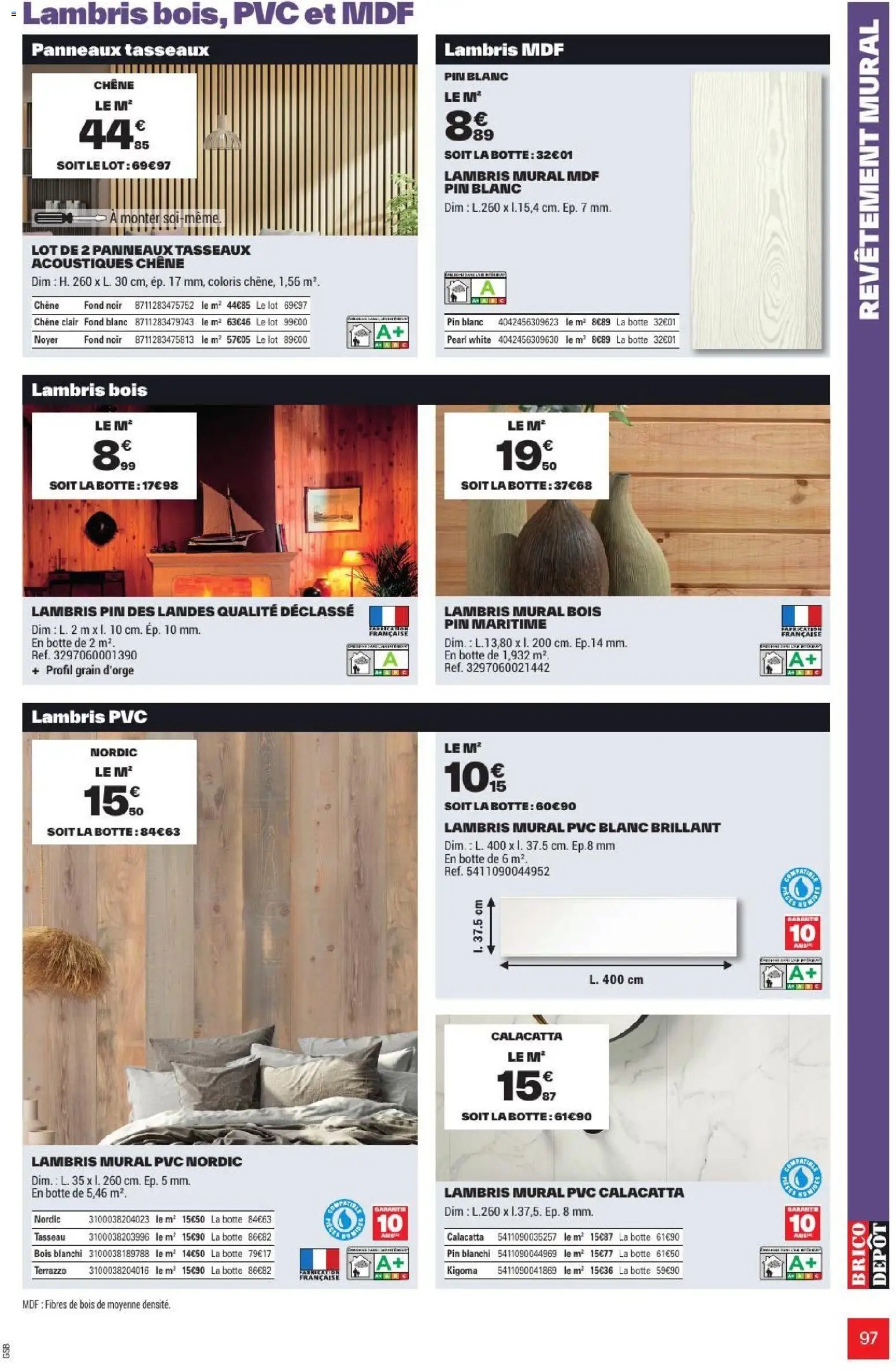 Brico Dépôt catalogue Automne