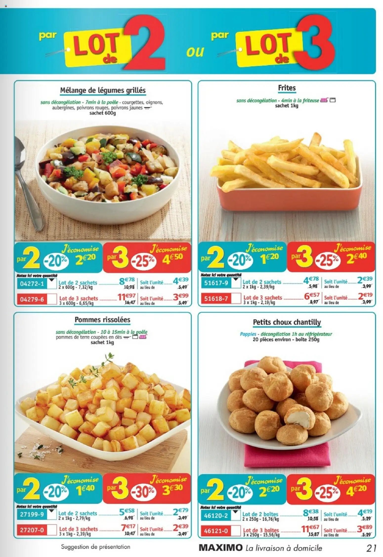 Maximo catalogue
