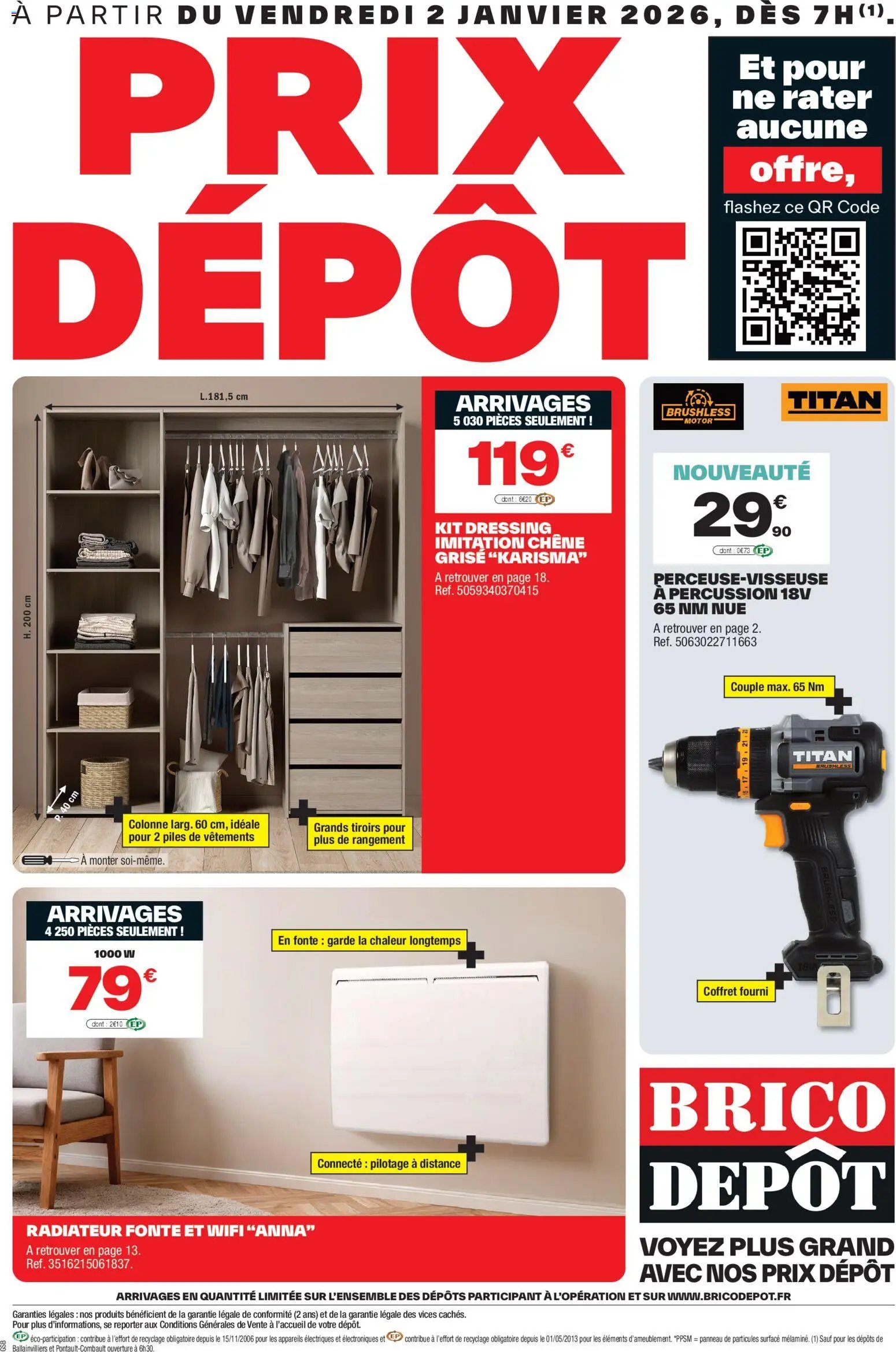 Brico Dépôt catalogue (2026-01-02 - 2026-01-29)