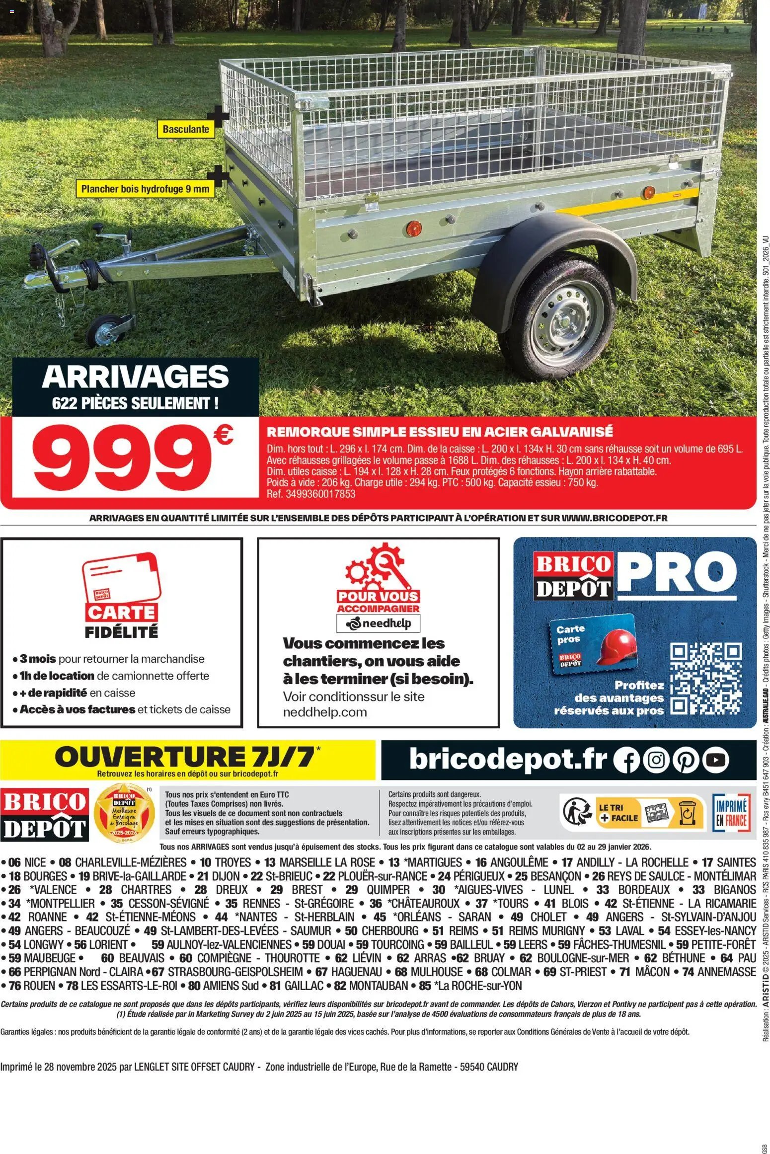 Brico Dépôt catalogue (2026-01-02 - 2026-01-29)