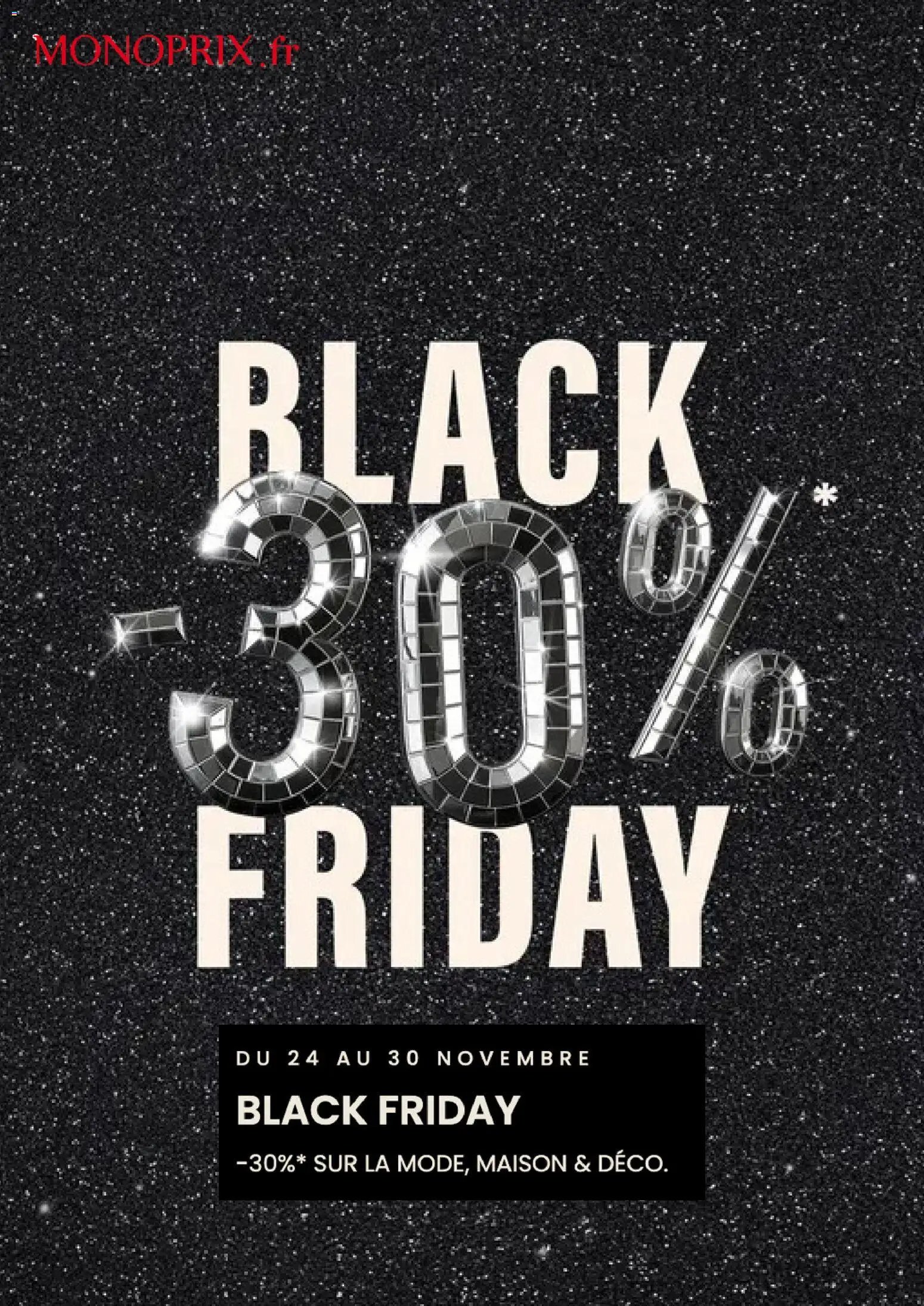 Monoprix Black Friday