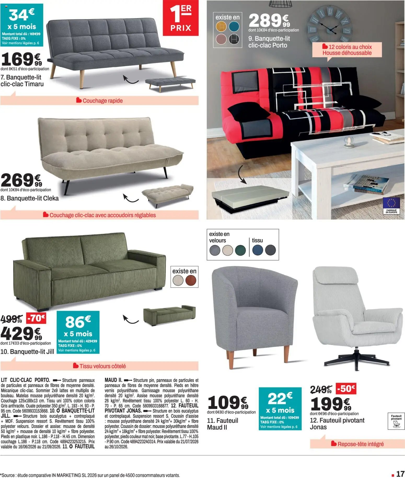 But catalogue easy rentrée