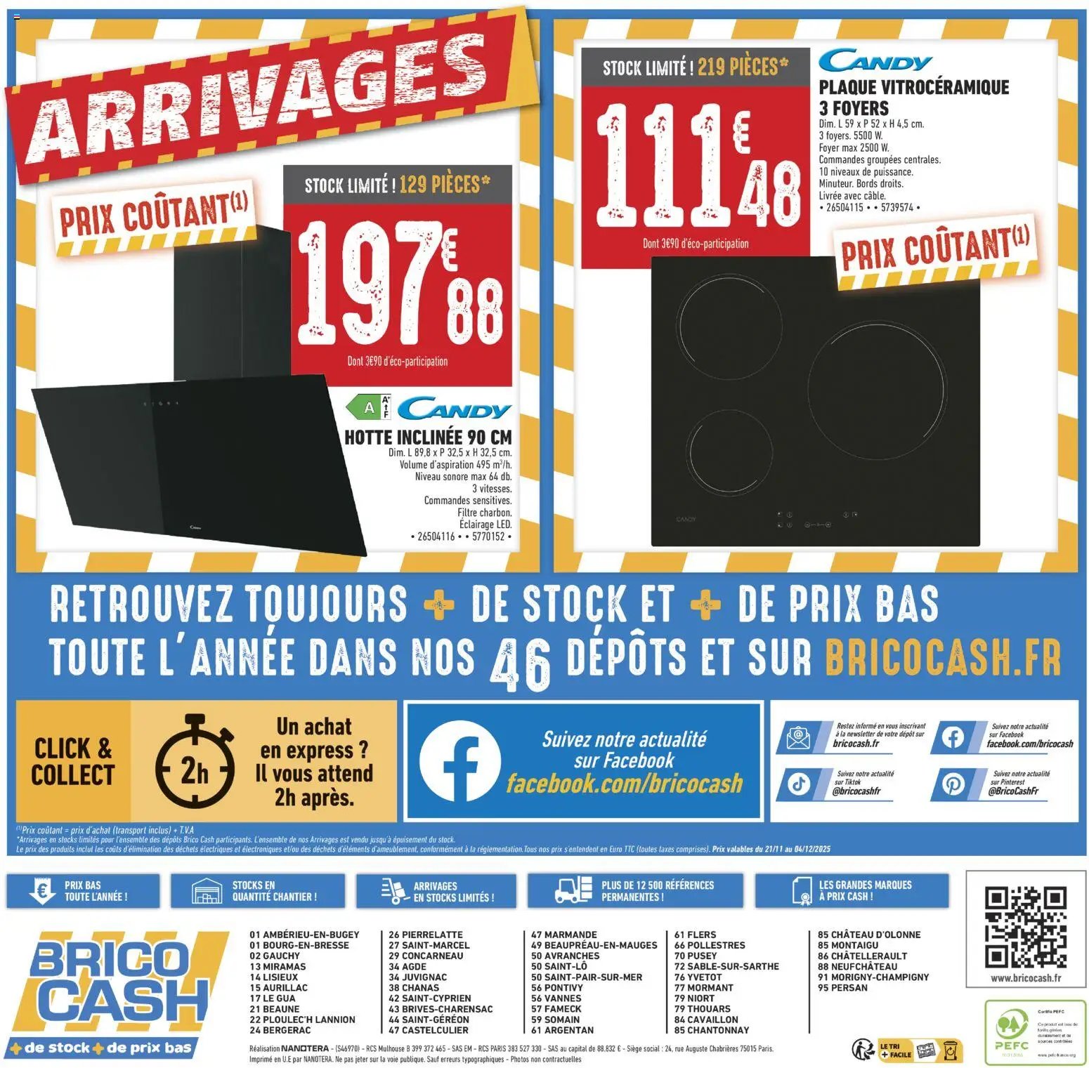 Brico Cash catalogue arrivages