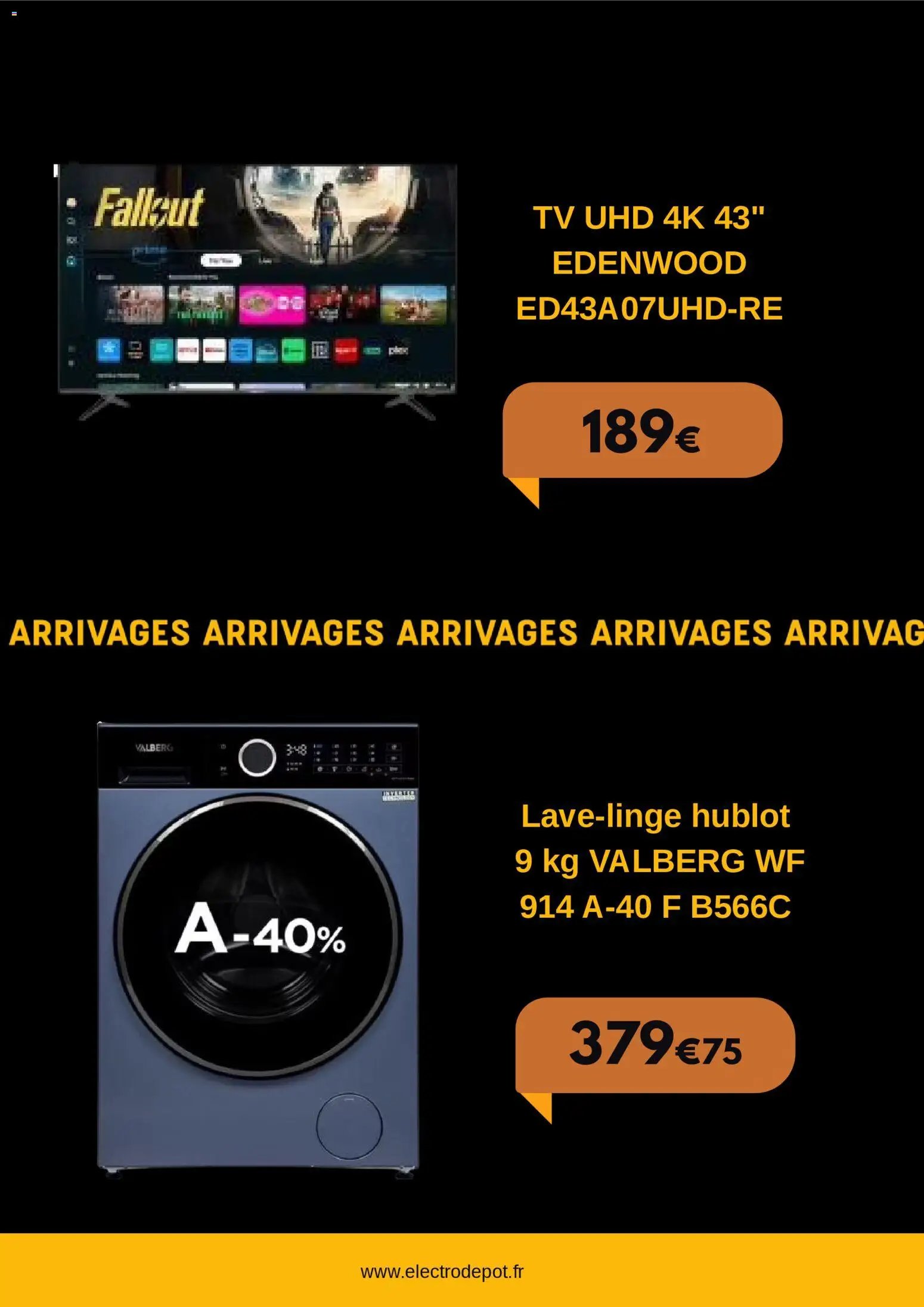 Electro Dépôt catalogue