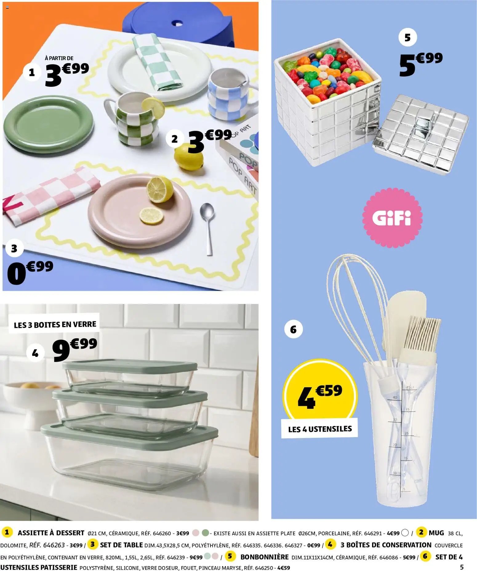 GiFi catalogue