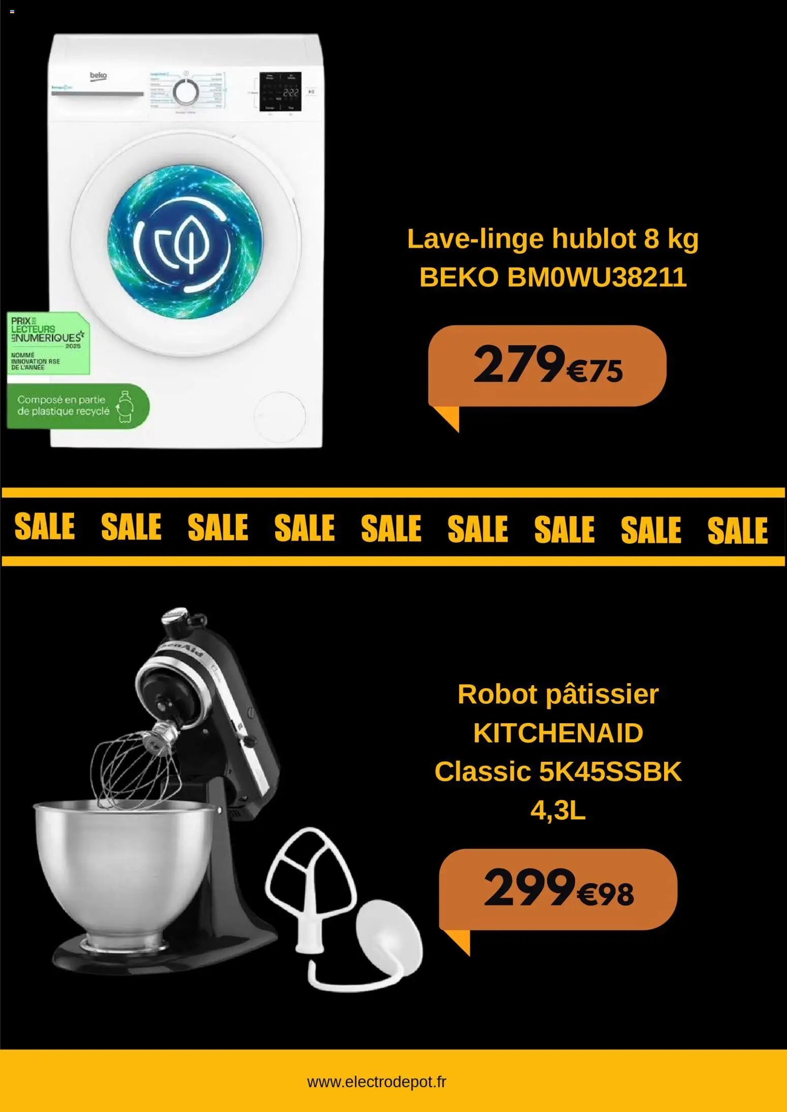 Electro Dépôt catalogue