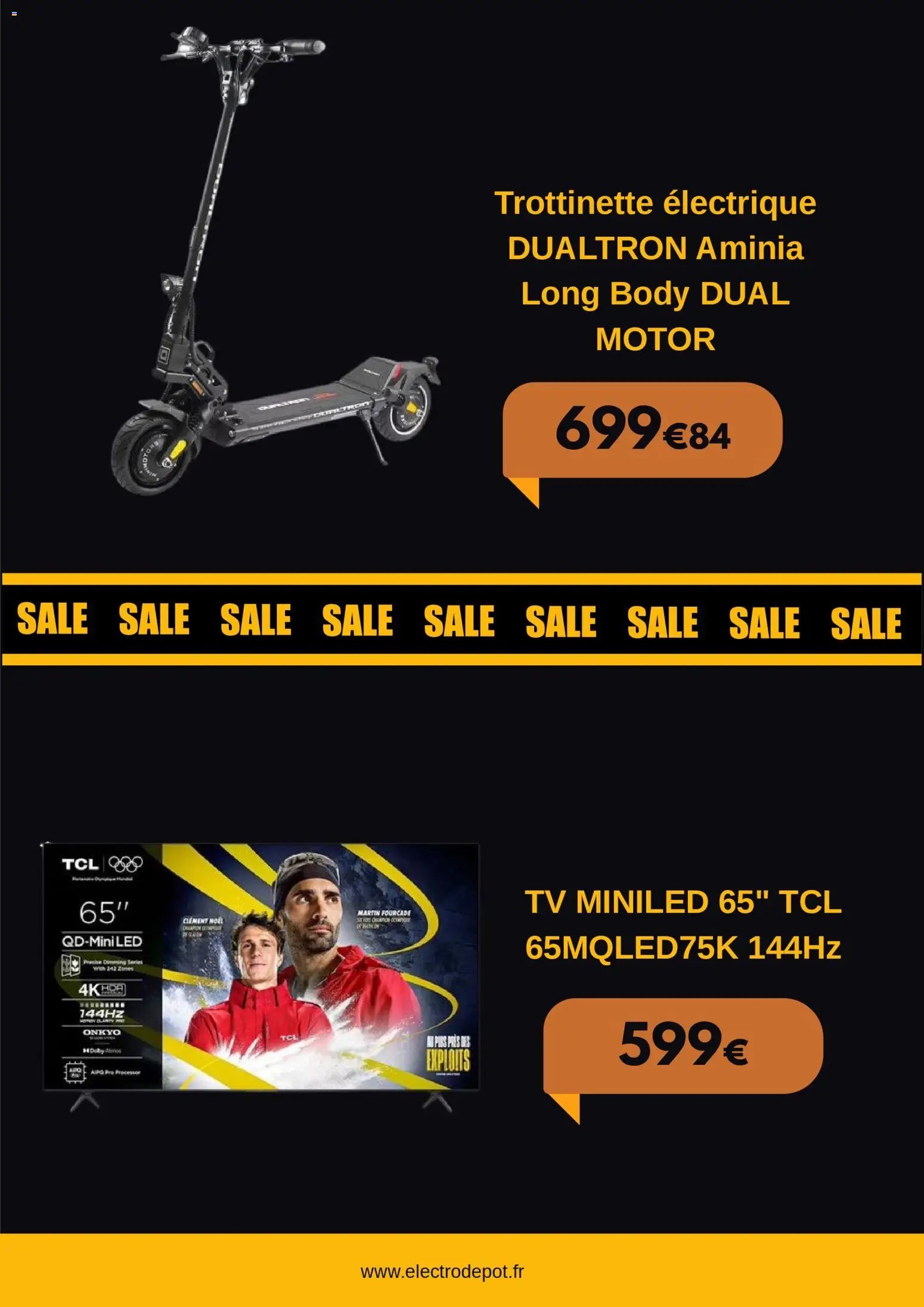 Electro Dépôt catalogue