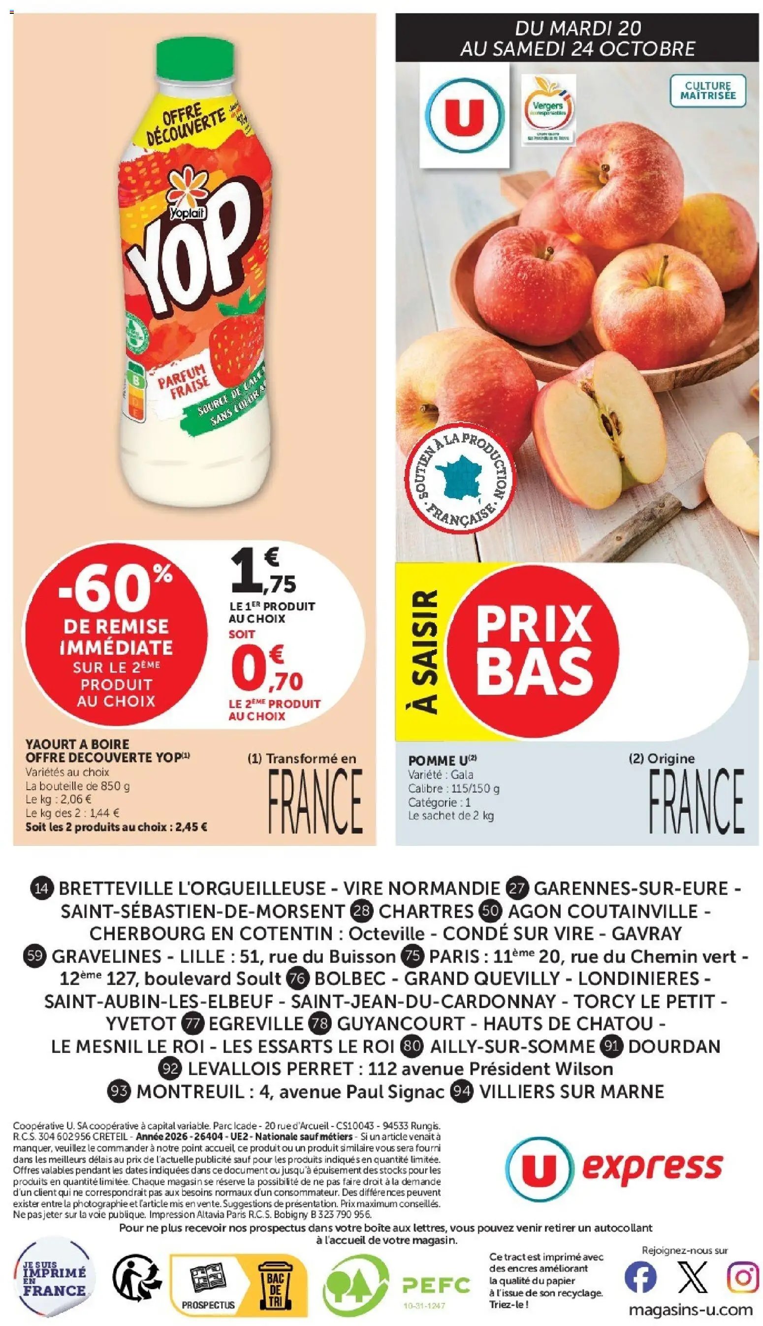 U Express catalogue