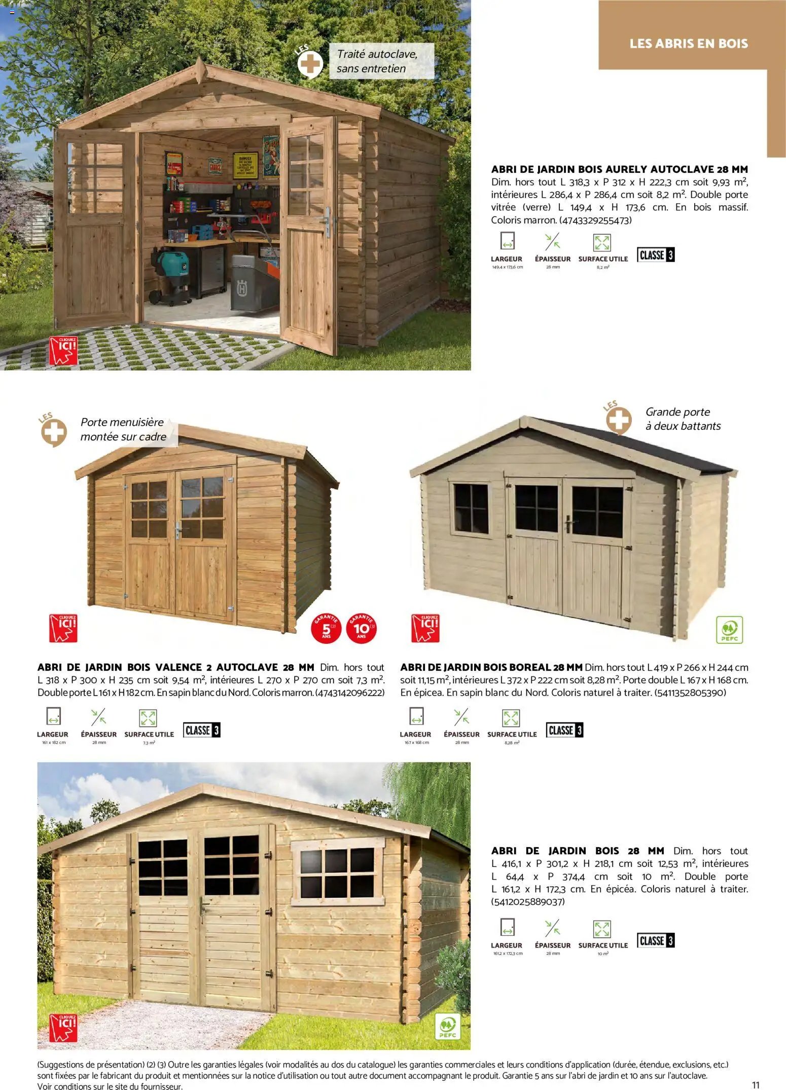 Brico Cash Catalogue abris & carports