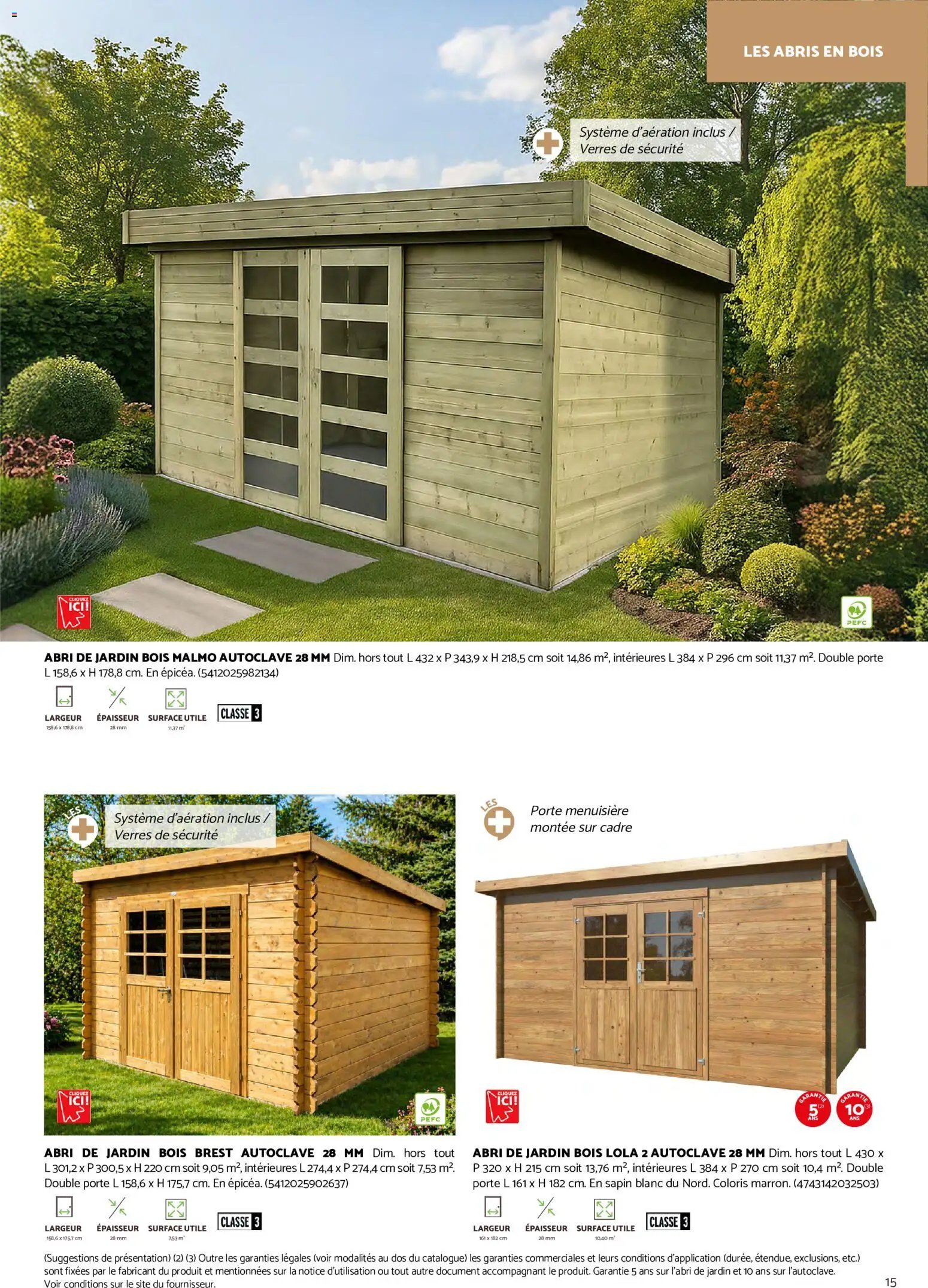 Brico Cash Catalogue abris & carports