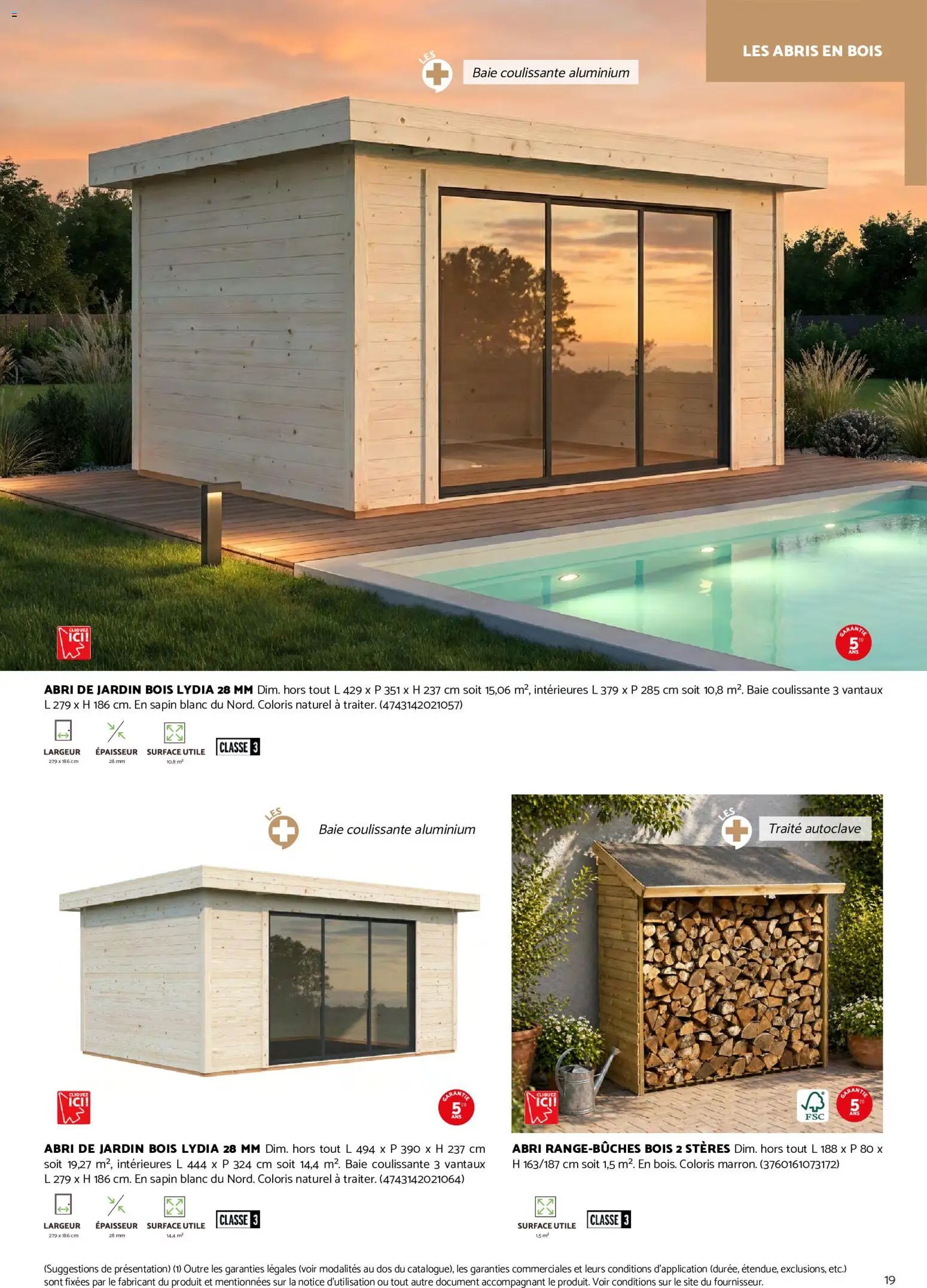 Brico Cash Catalogue abris & carports