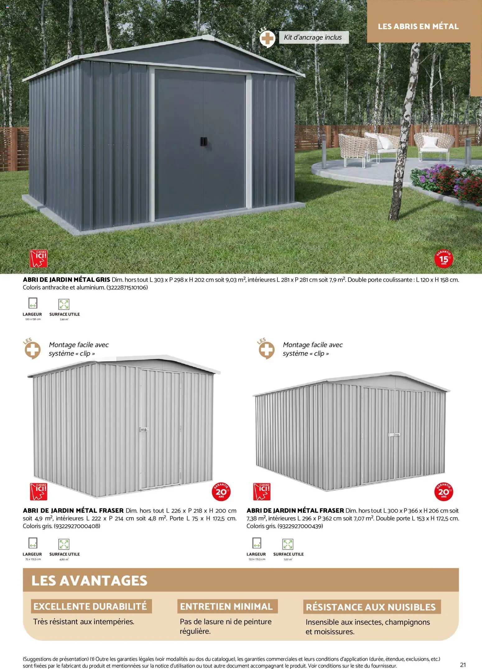 Brico Cash Catalogue abris & carports