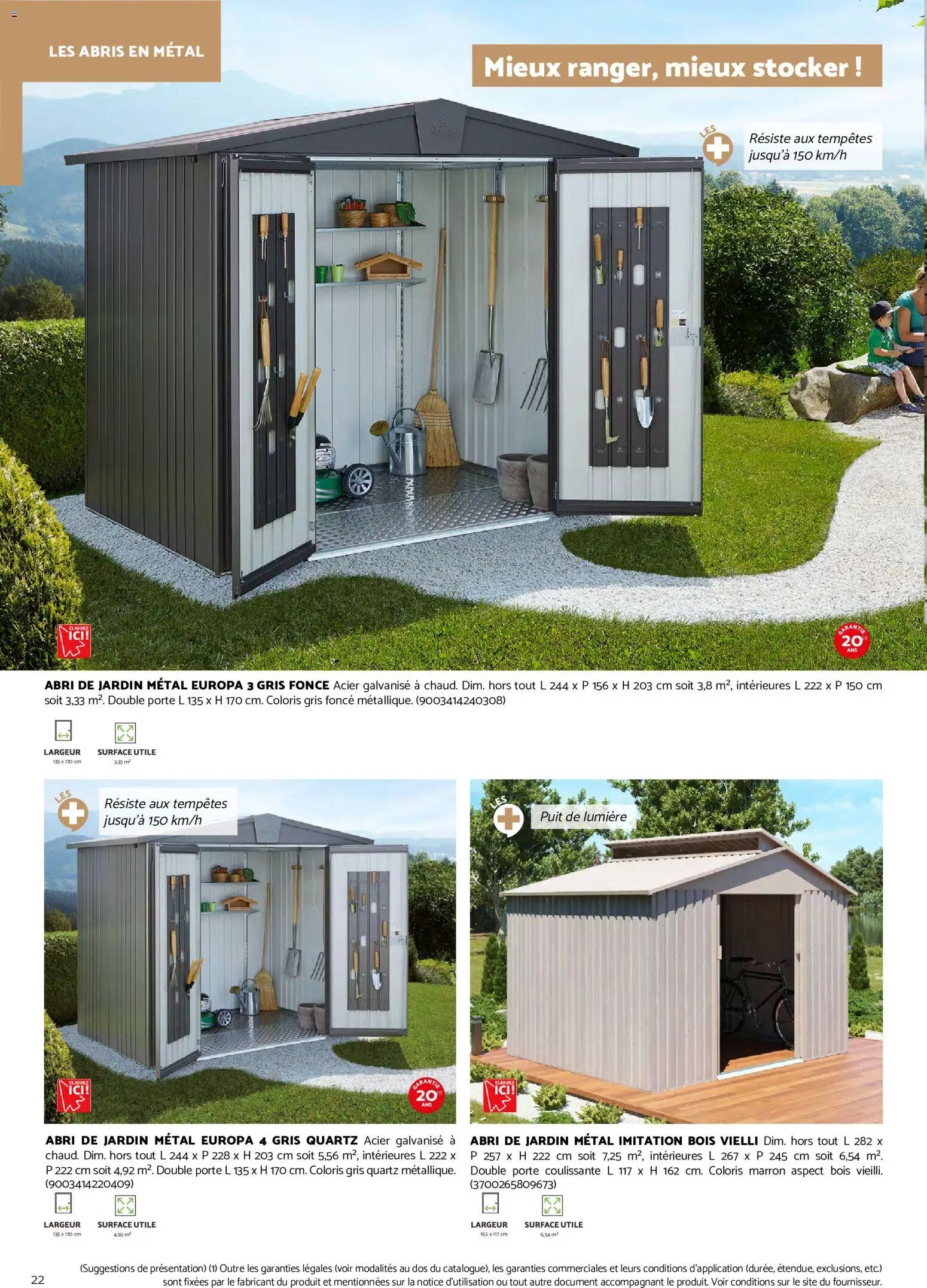 Brico Cash Catalogue abris & carports