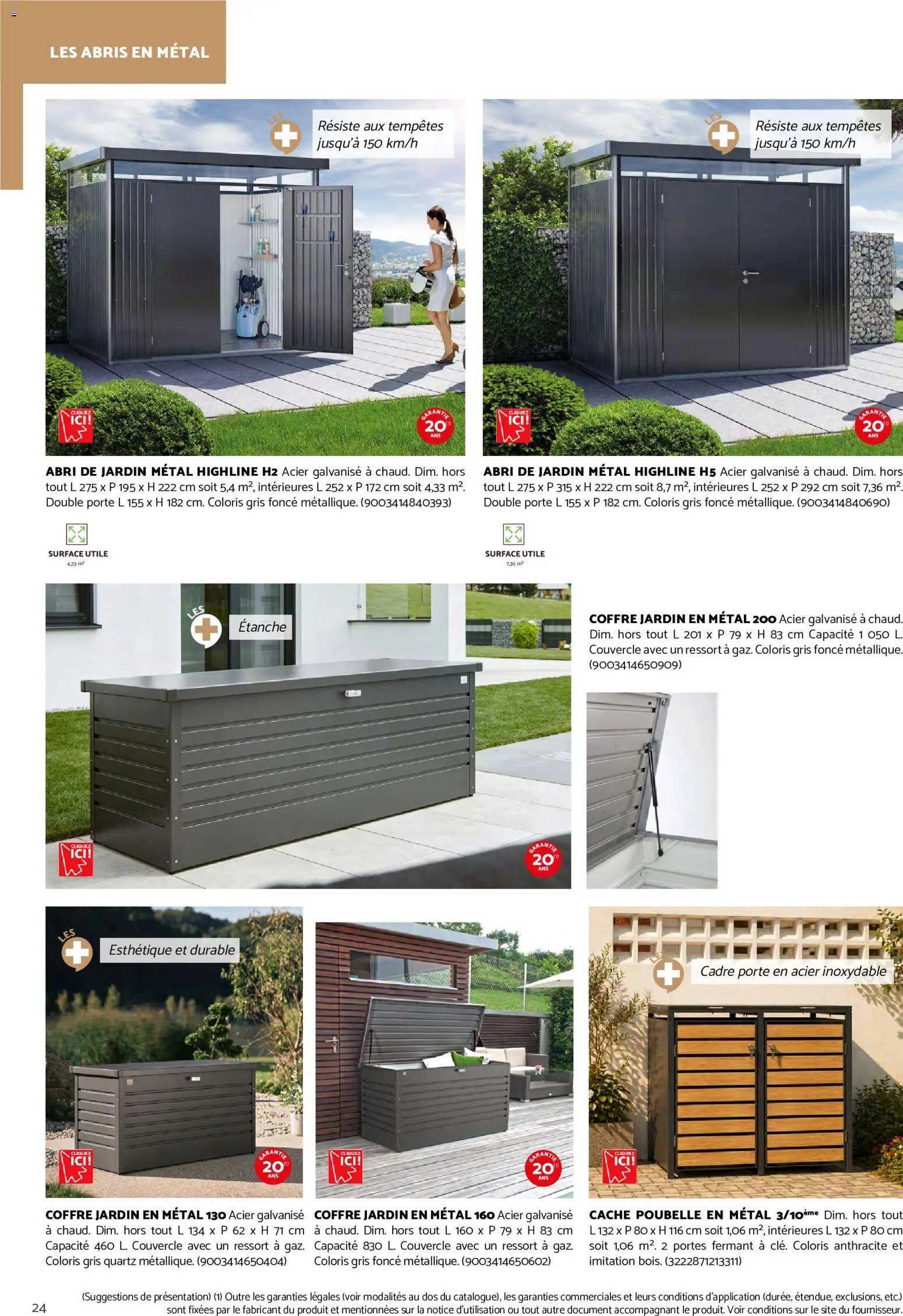 Brico Cash Catalogue abris & carports