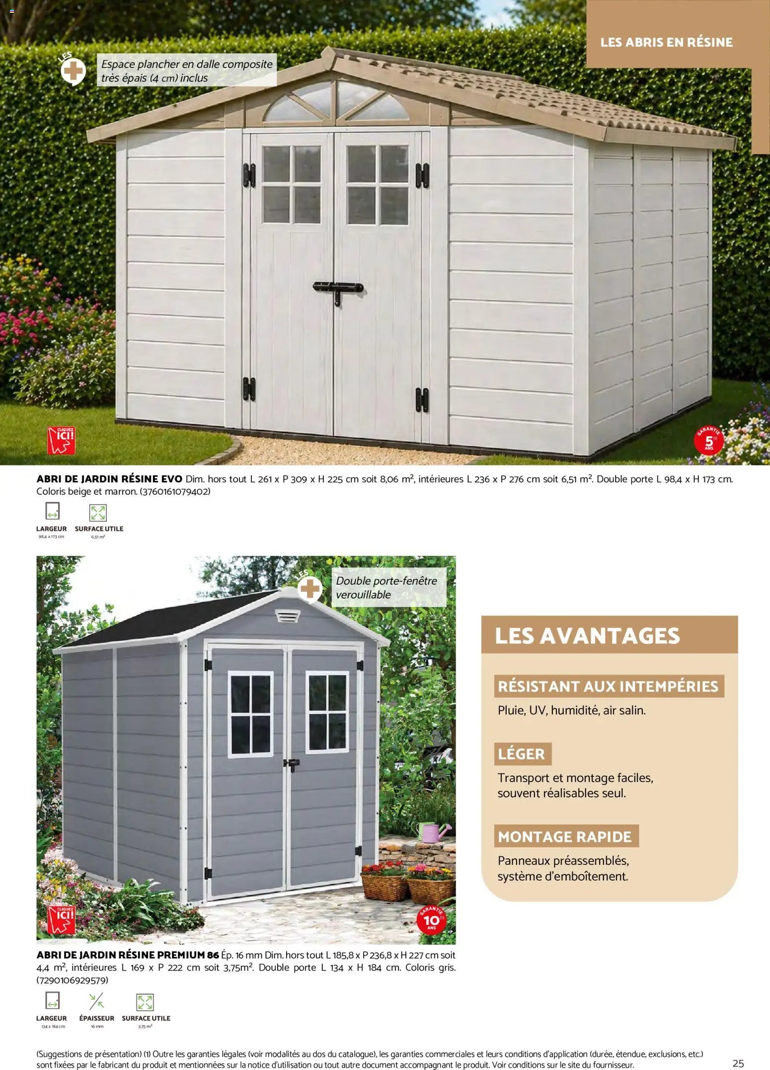 Brico Cash Catalogue abris & carports
