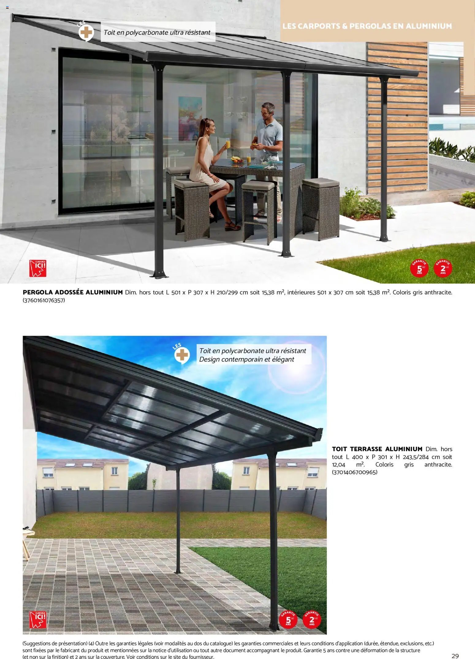 Brico Cash Catalogue abris & carports