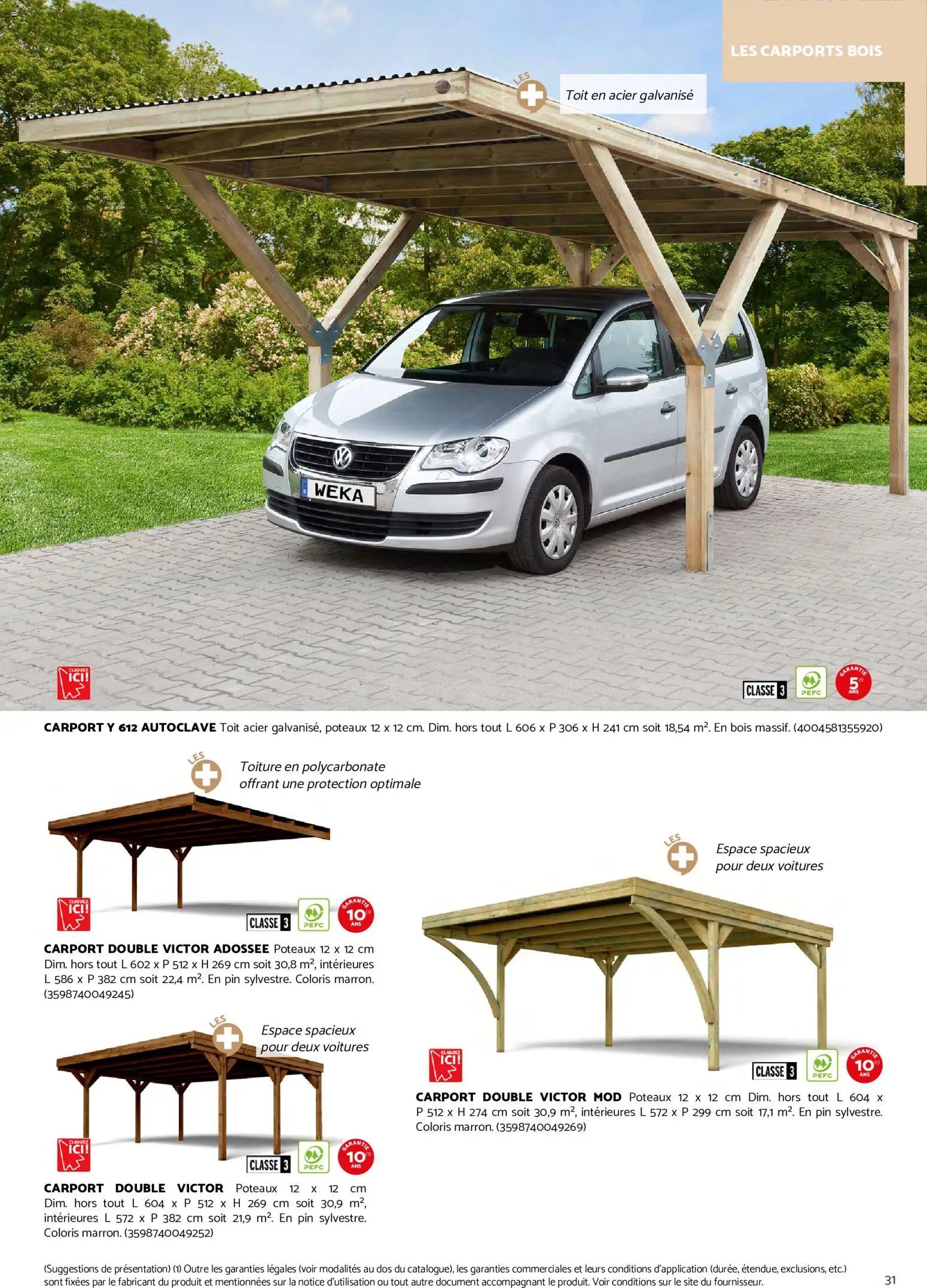 Brico Cash Catalogue abris & carports