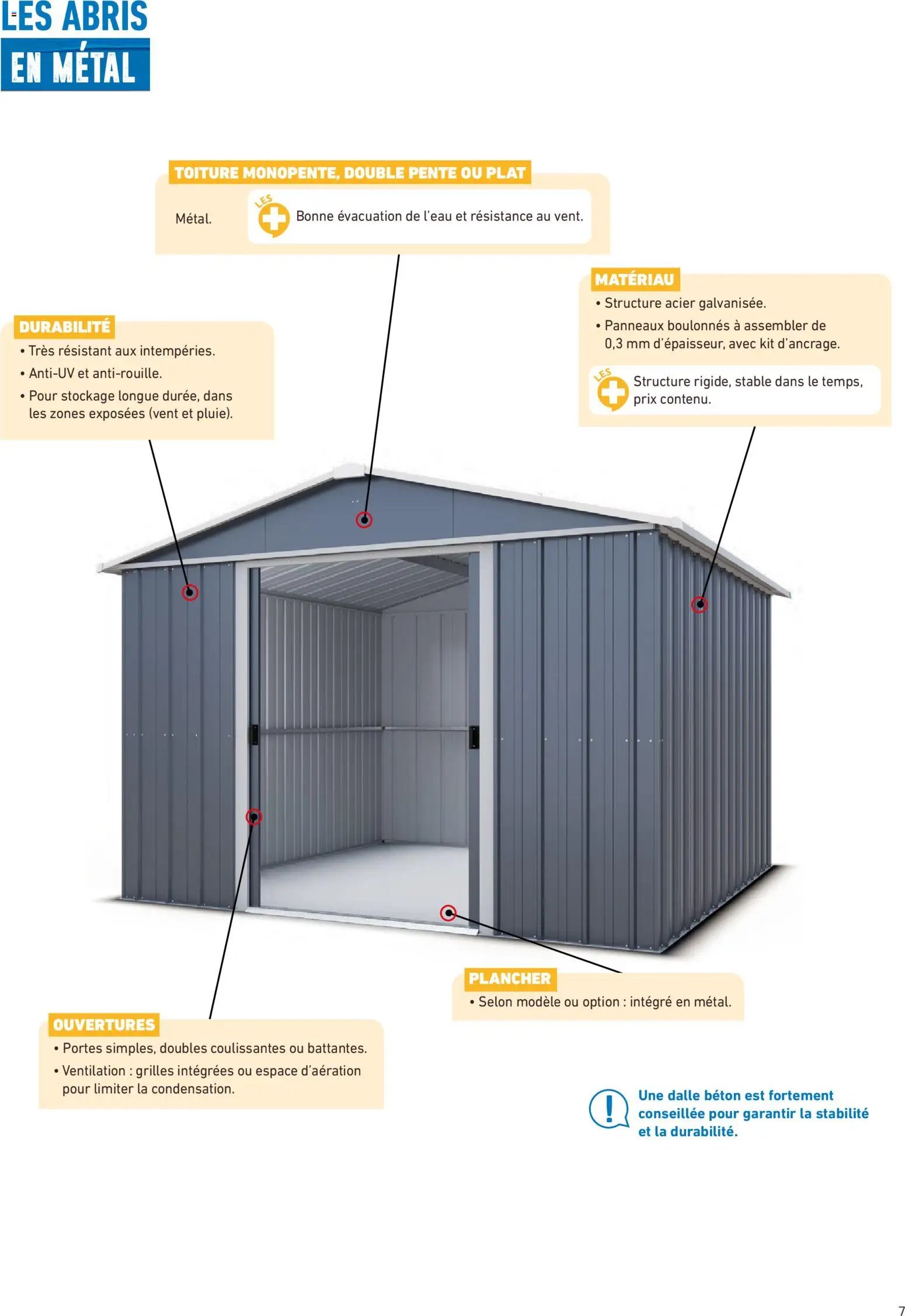 Brico Cash Catalogue abris & carports
