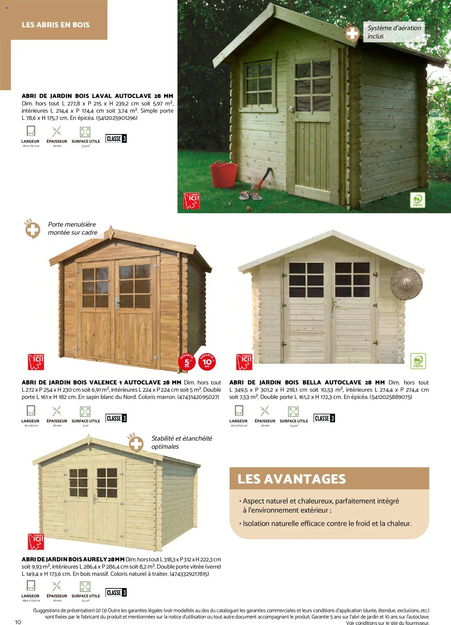 Brico Cash Catalogue abris & carports