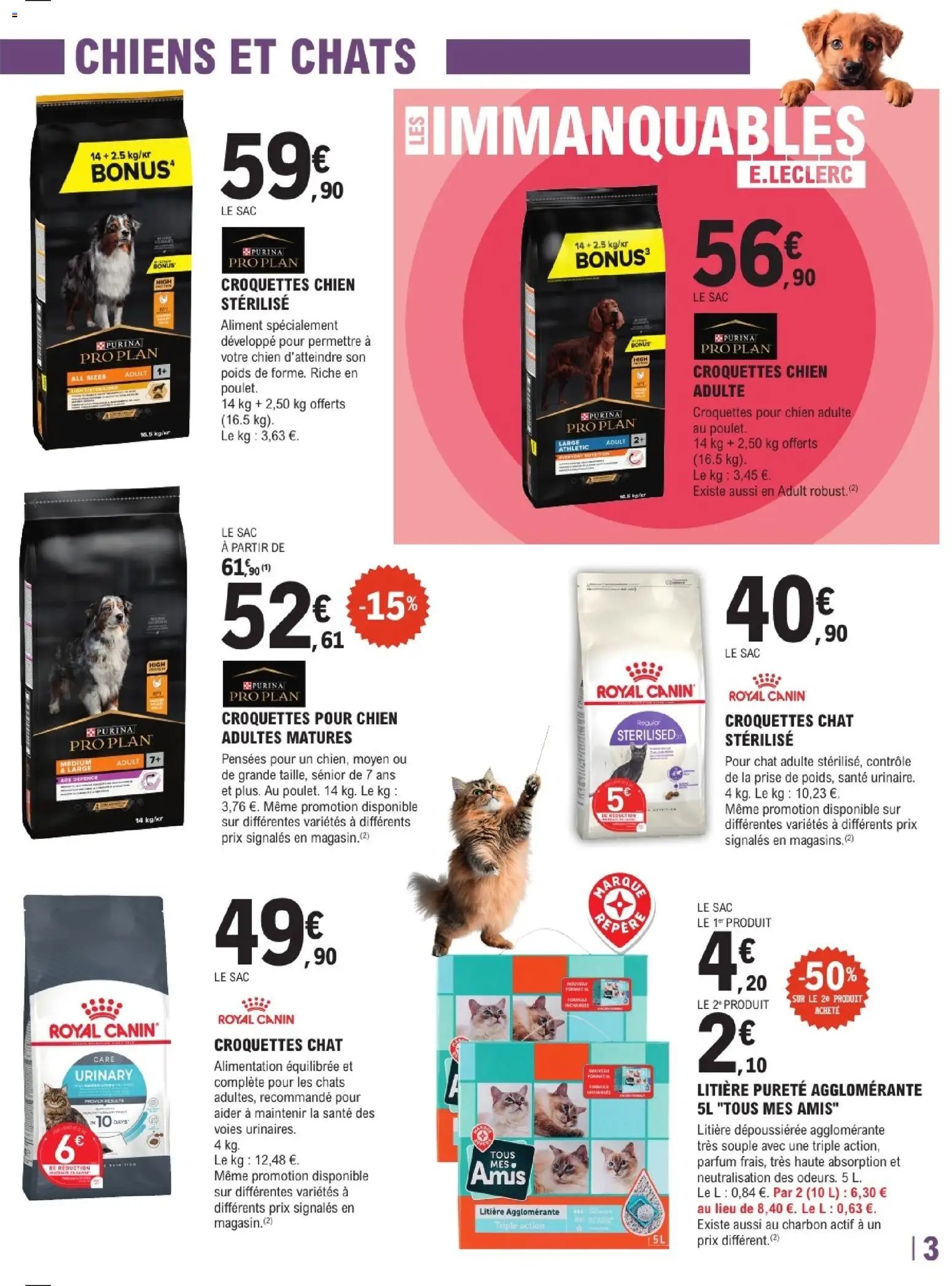 Brico E.Leclerc - Trafic animalerie 