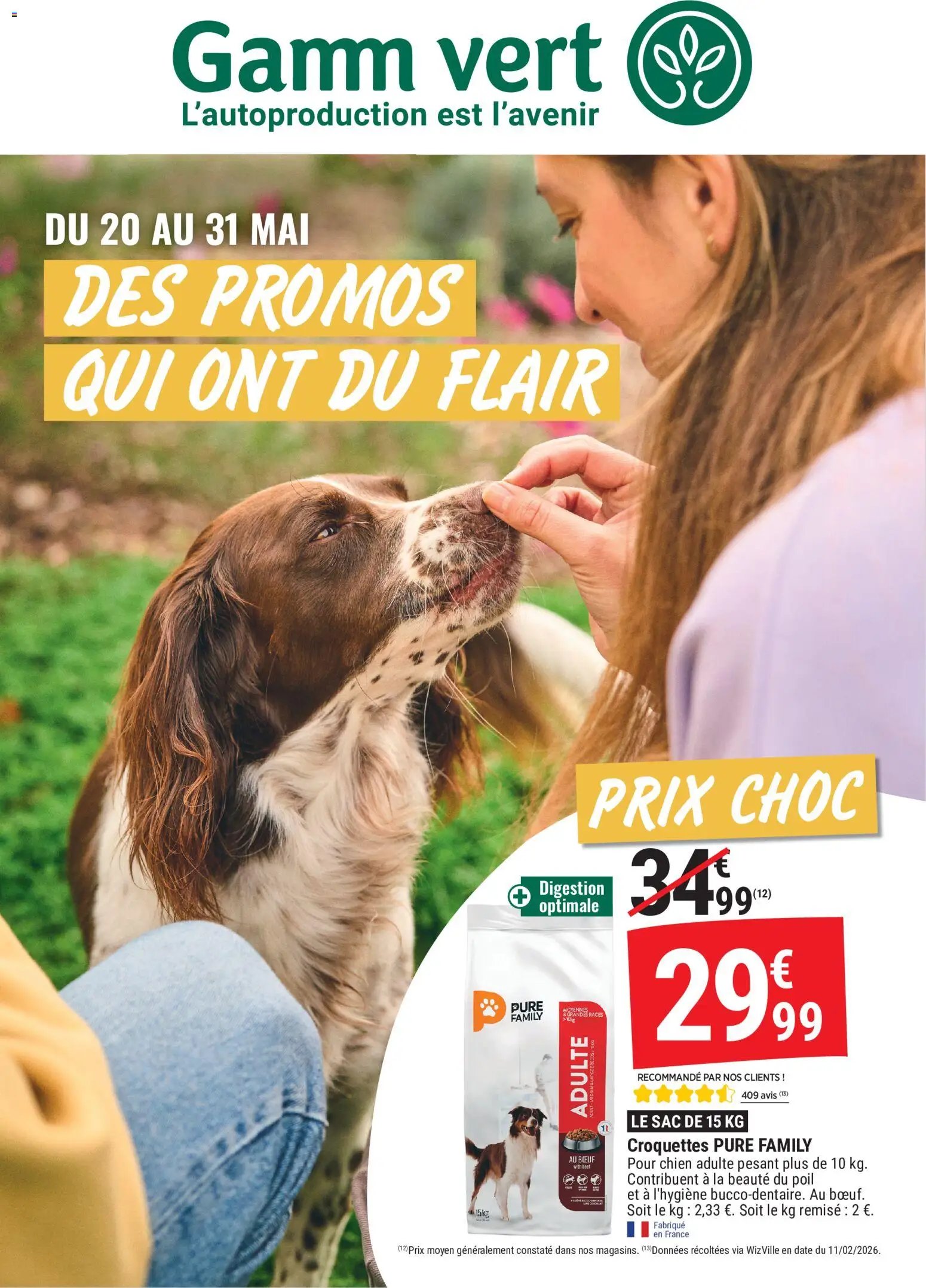 Gamm vert Des promos qui ont du flair