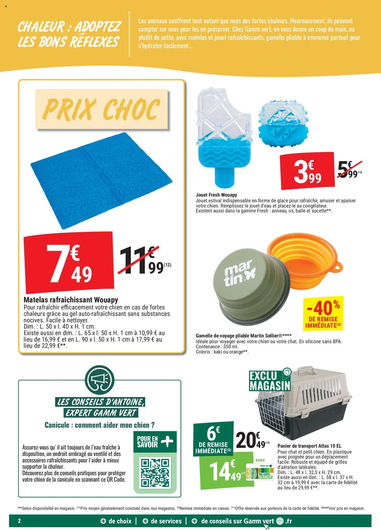 Gamm vert Des promos qui ont du flair (2026-05-20 - 2026-05-31)