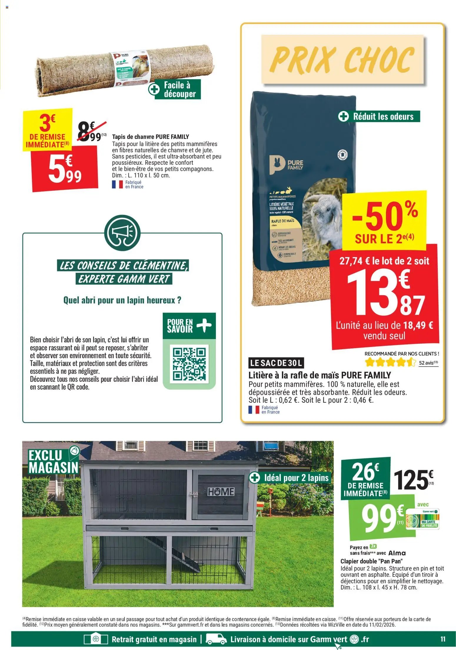 Gamm vert Des promos qui ont du flair
