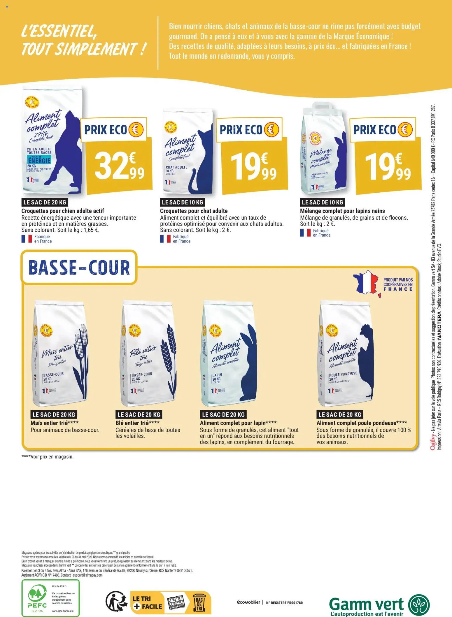 Gamm vert Des promos qui ont du flair