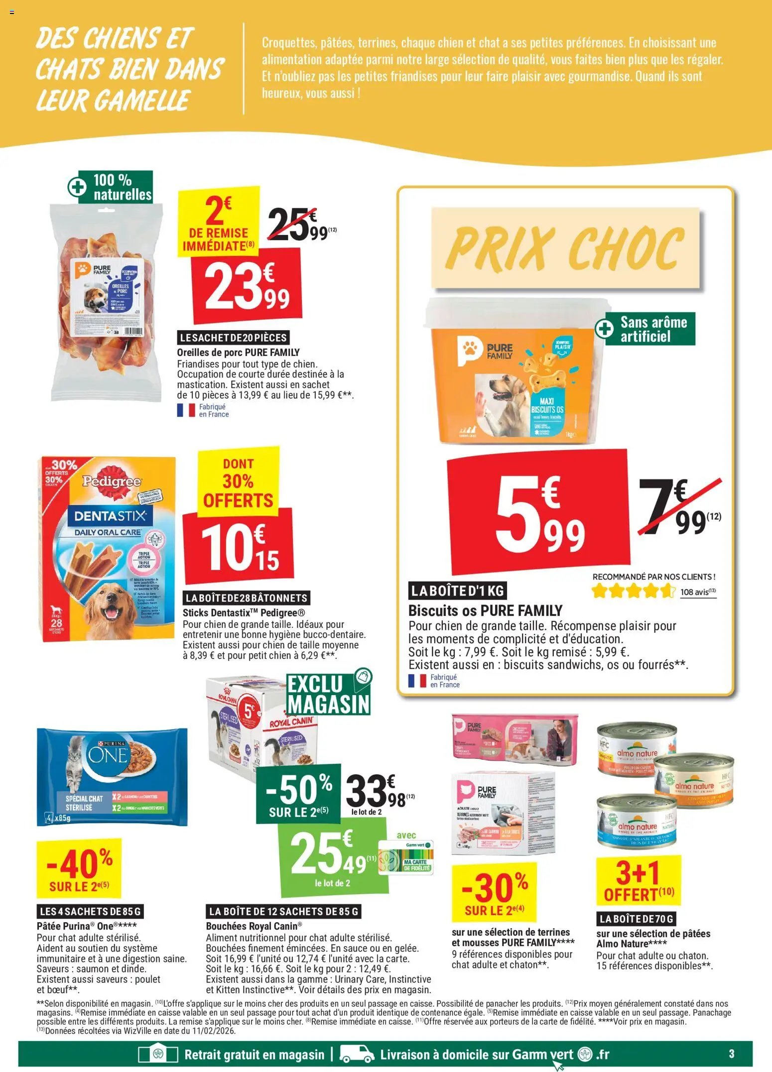 Gamm vert Des promos qui ont du flair