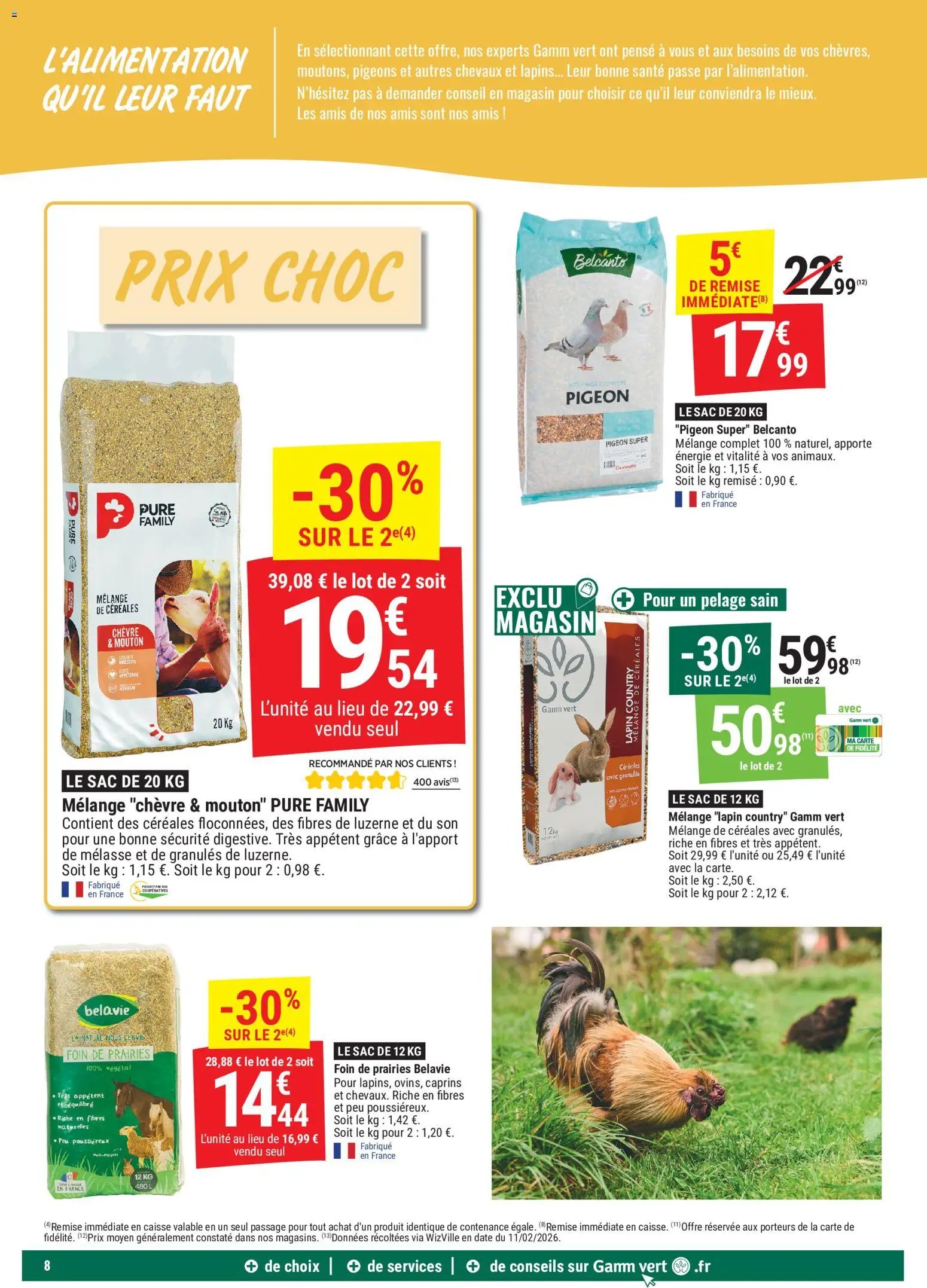 Gamm vert Des promos qui ont du flair
