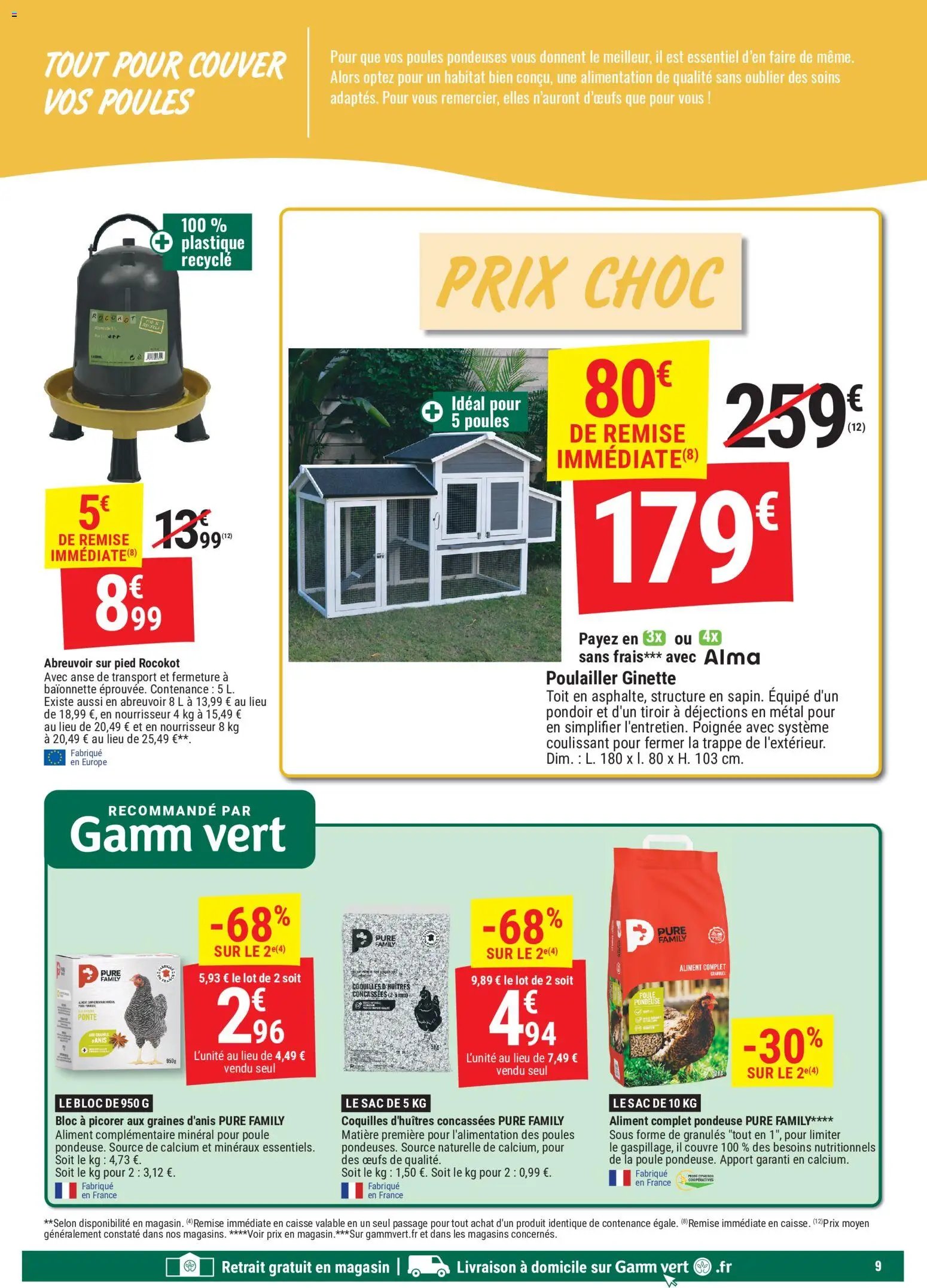 Gamm vert Des promos qui ont du flair
