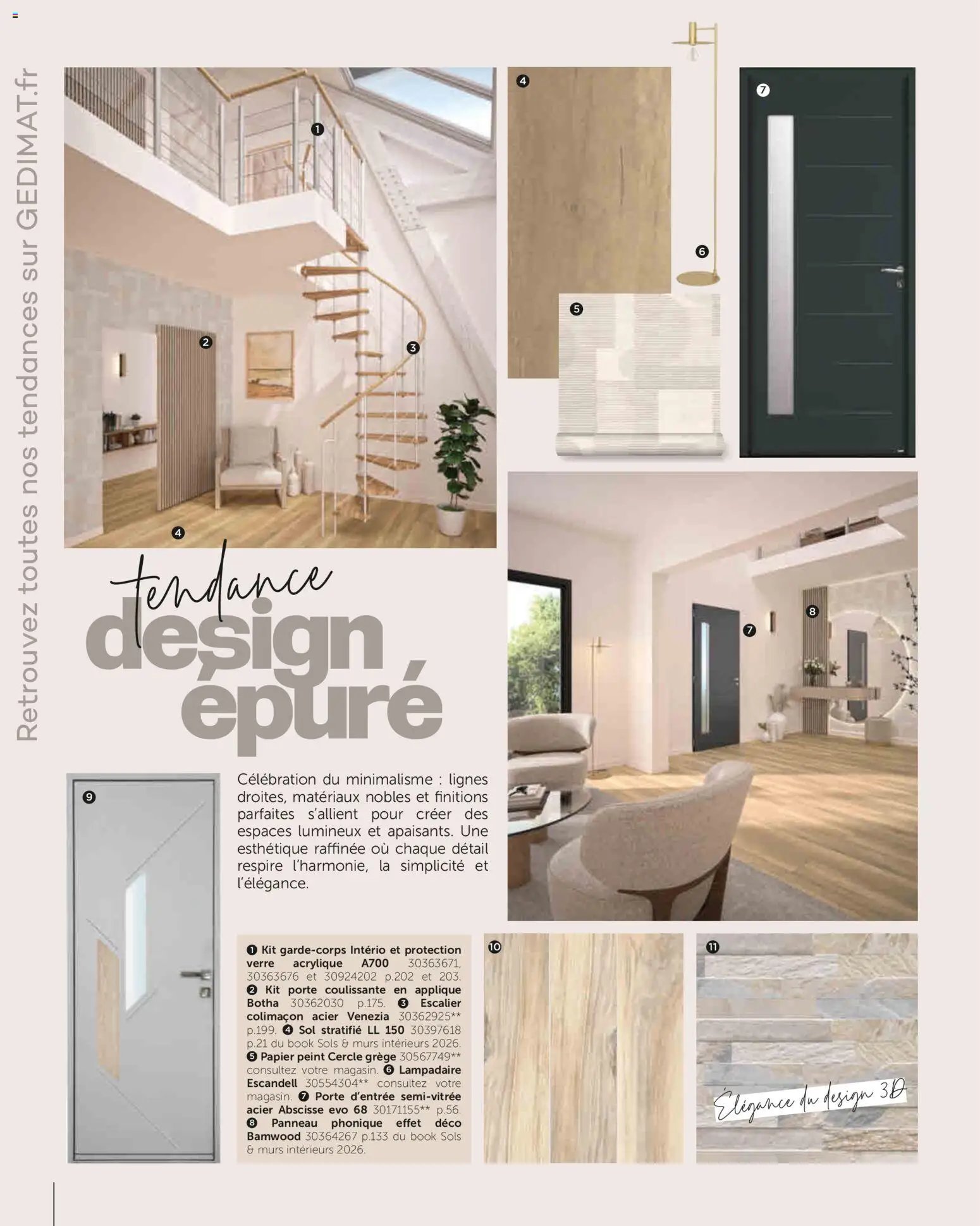 Gedimat tendances 2026