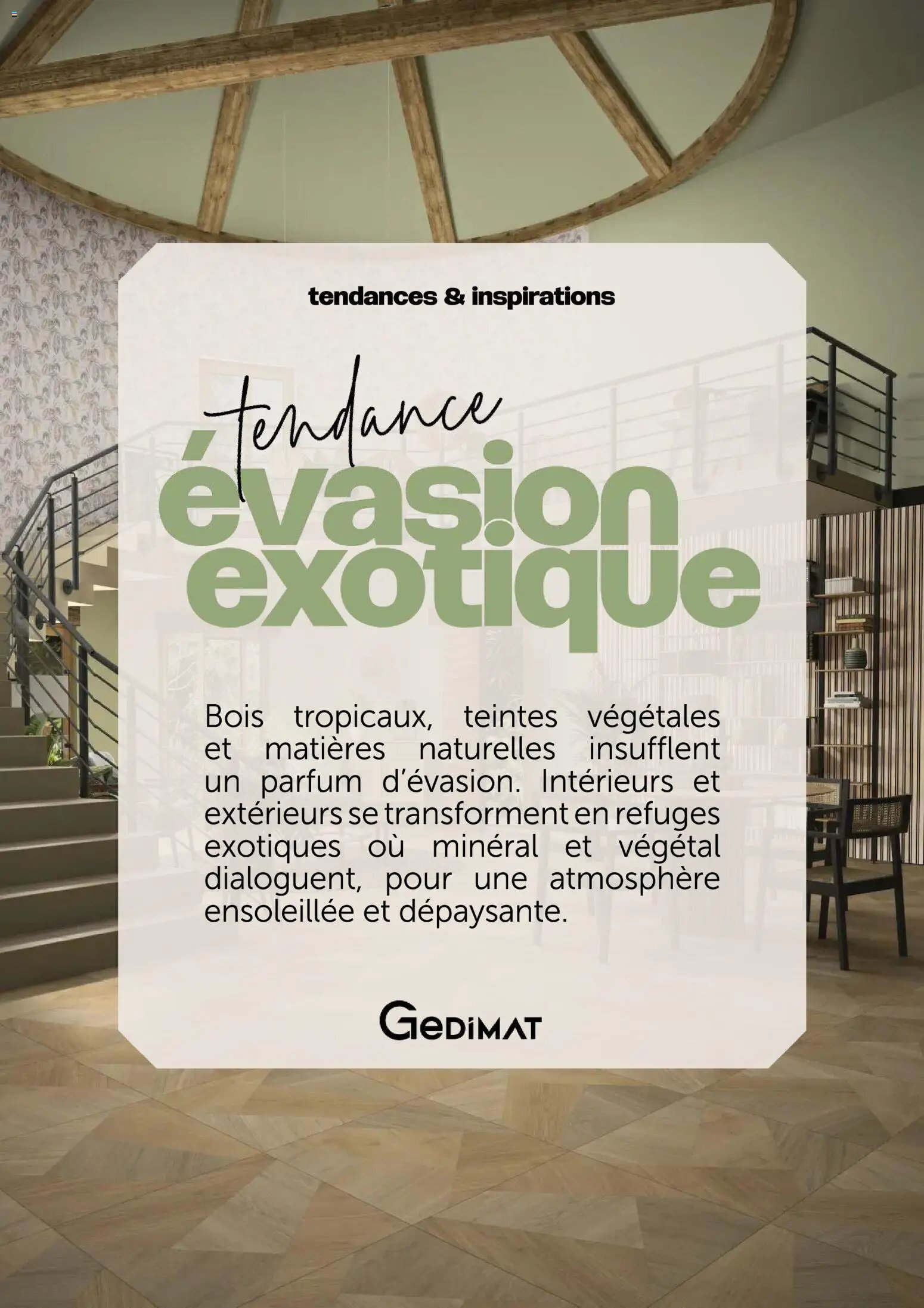 Gedimat tendances 2026