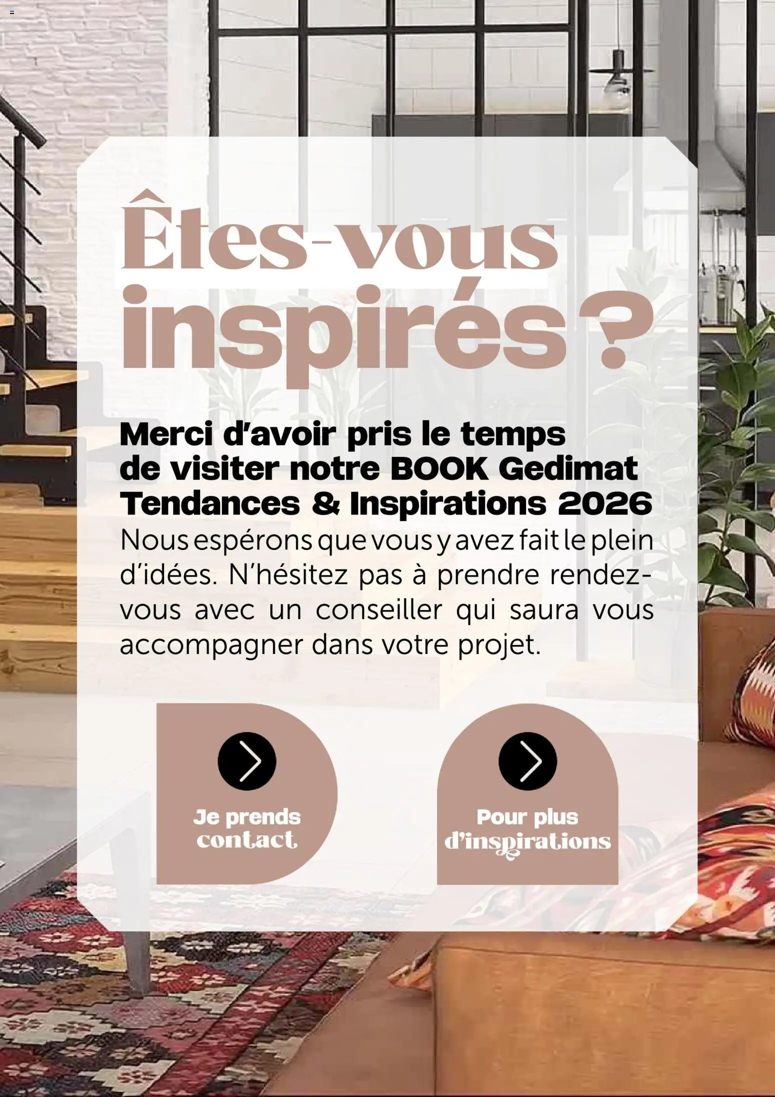 Gedimat tendances 2026
