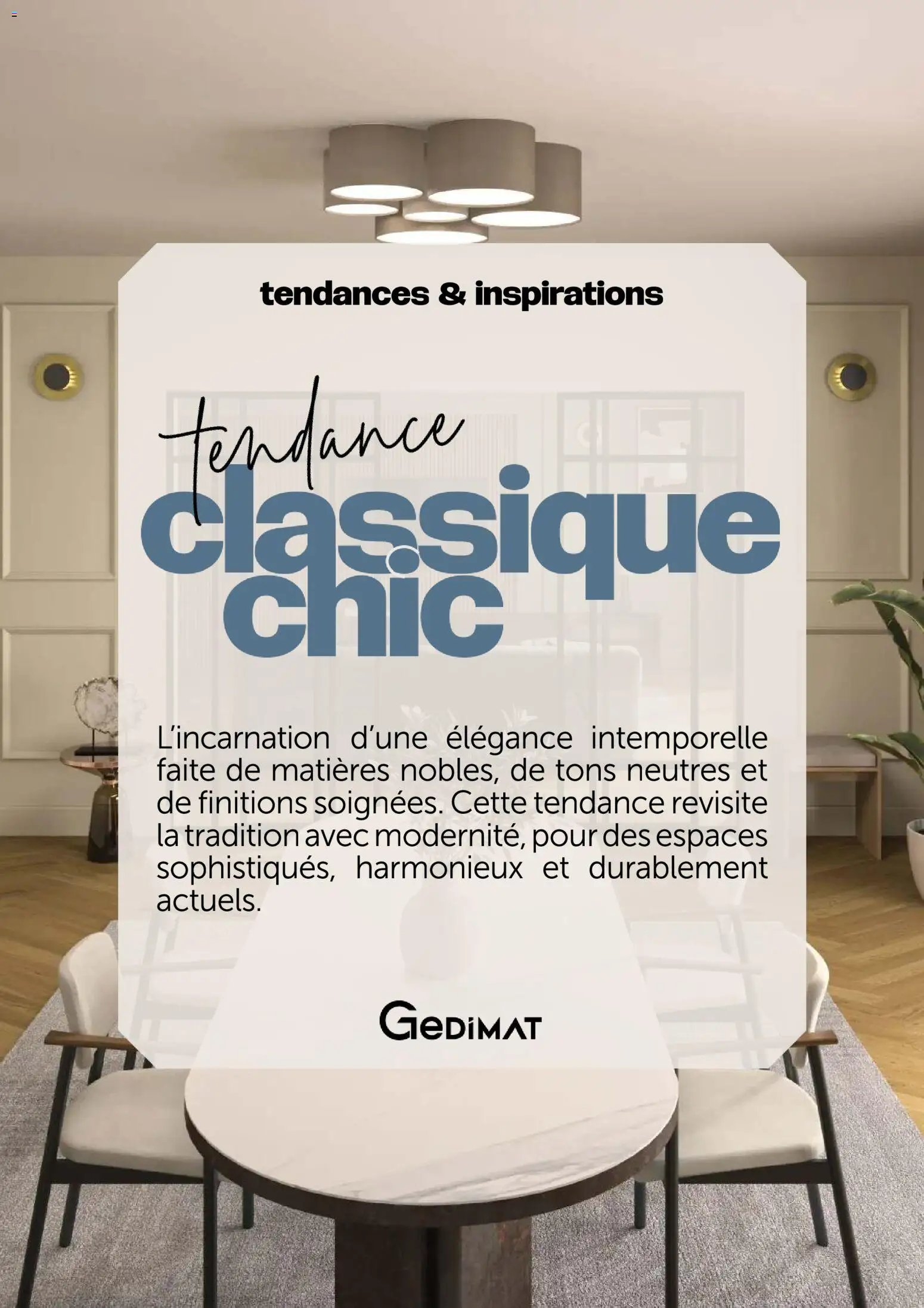 Gedimat tendances 2026