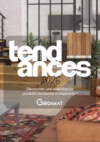 Gedimat tendances 2026