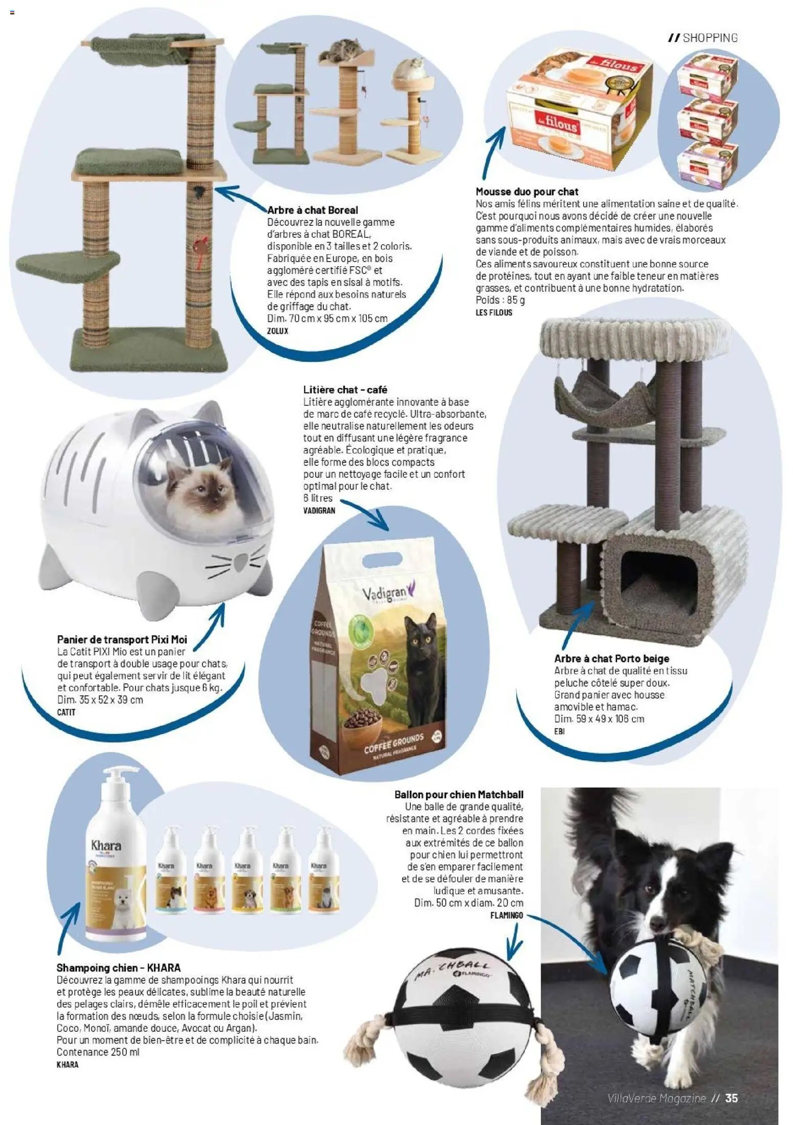 VillaVerde catalogue animalerie