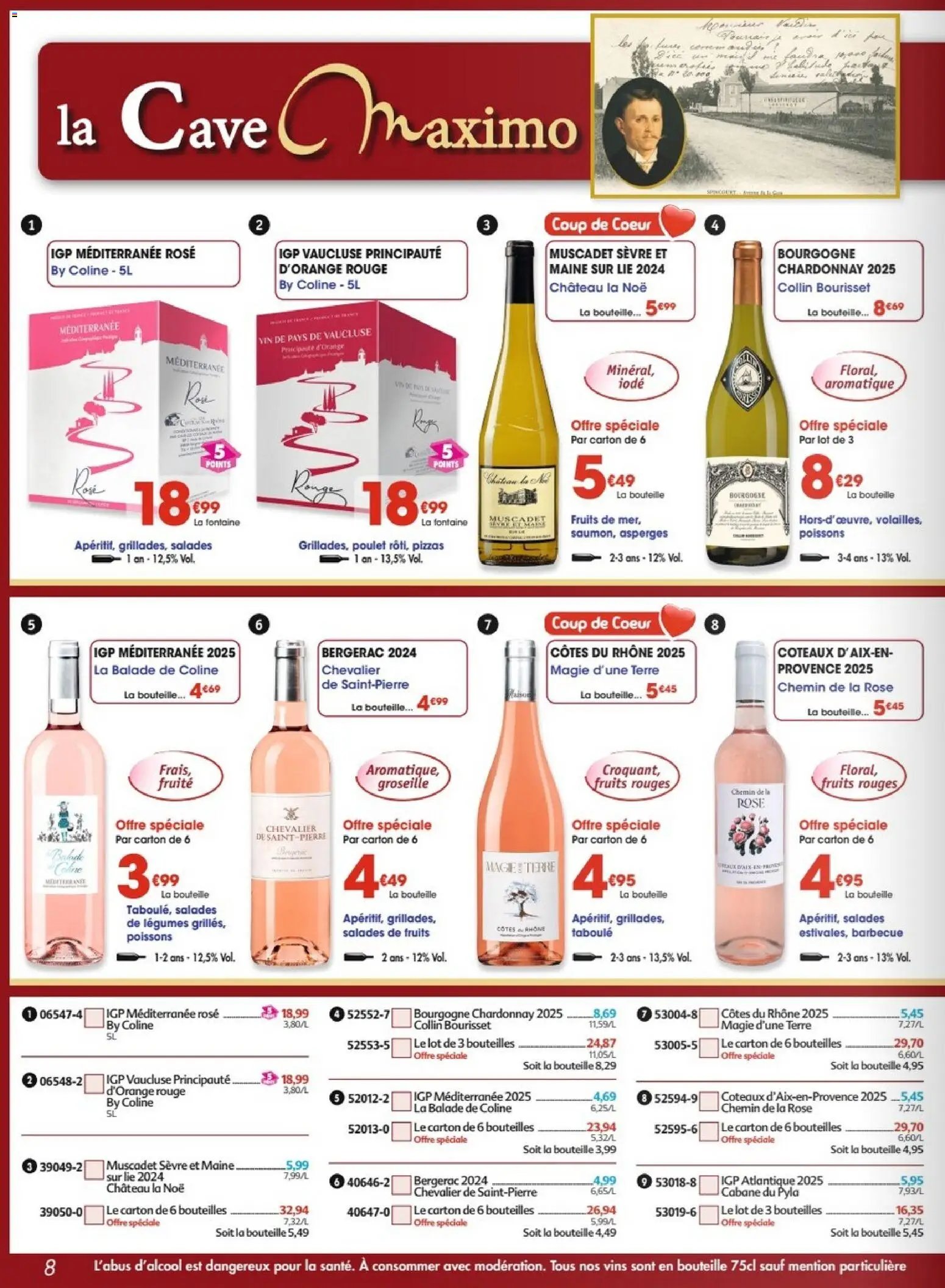 Maximo catalogue epicerie