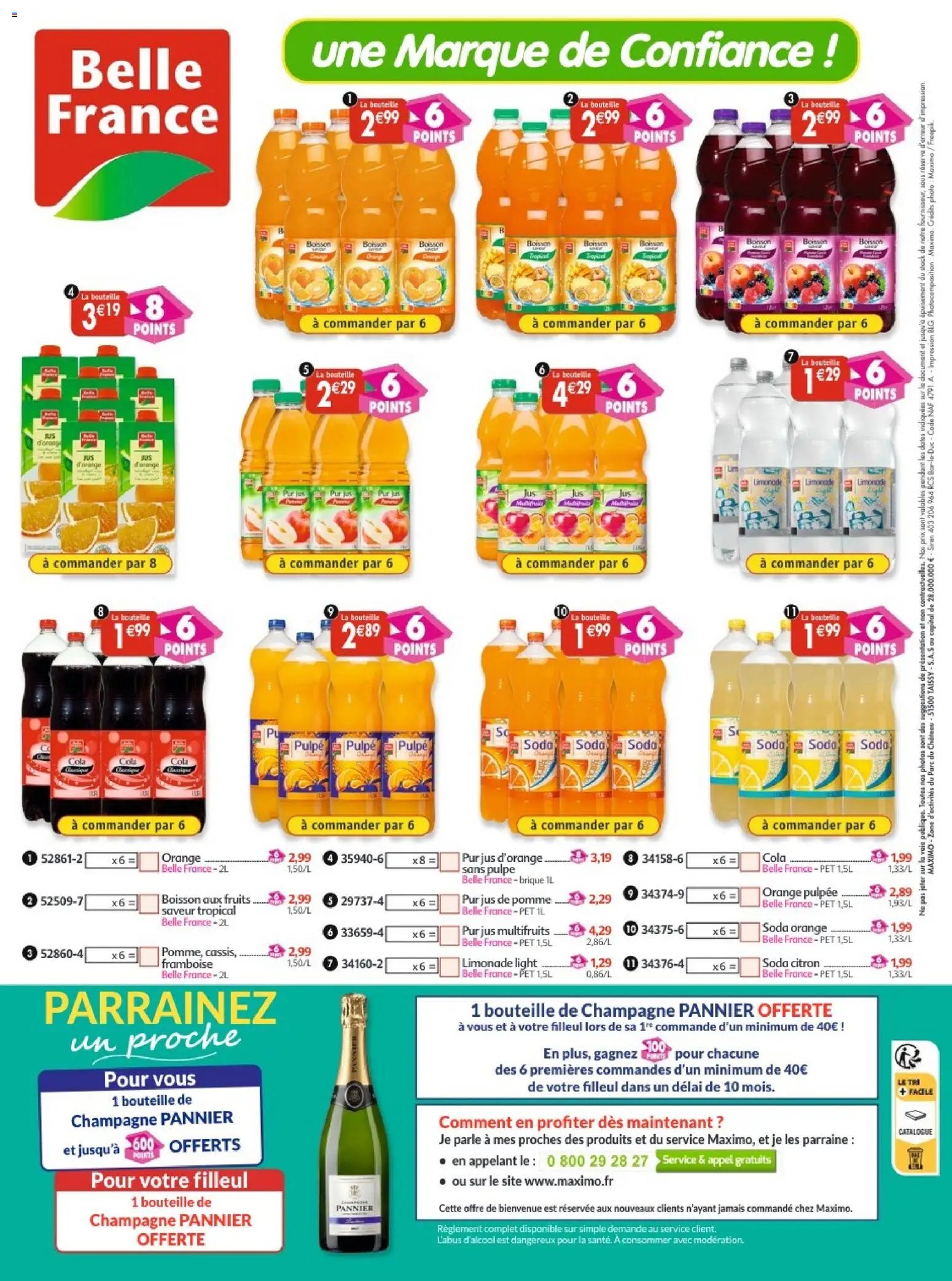 Maximo catalogue epicerie