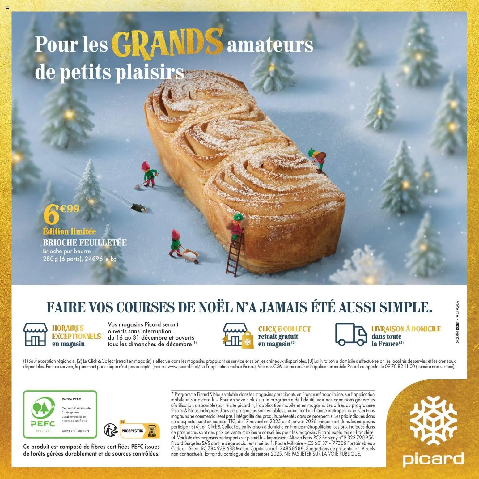 Picard catalogue (2025-11-17 - 2026-01-04)