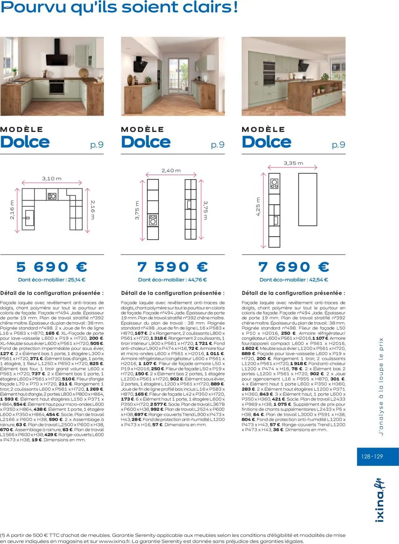 Ixina catalogue (2025-02-17 - 2025-12-31)