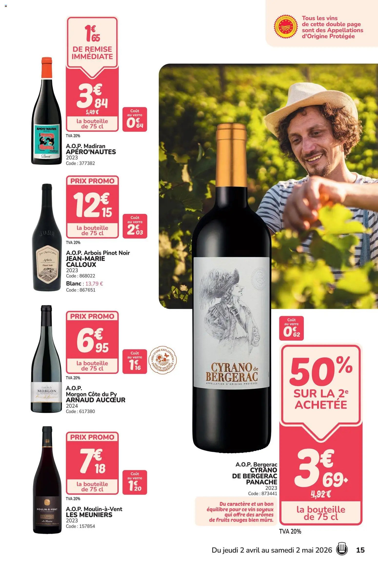 Promocash Foire aux vins de printemps (2026-04-02 - 2026-05-02)