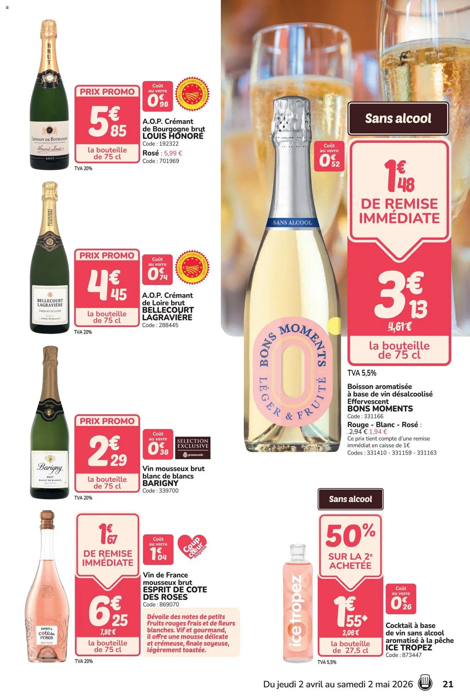 Promocash Foire aux vins de printemps