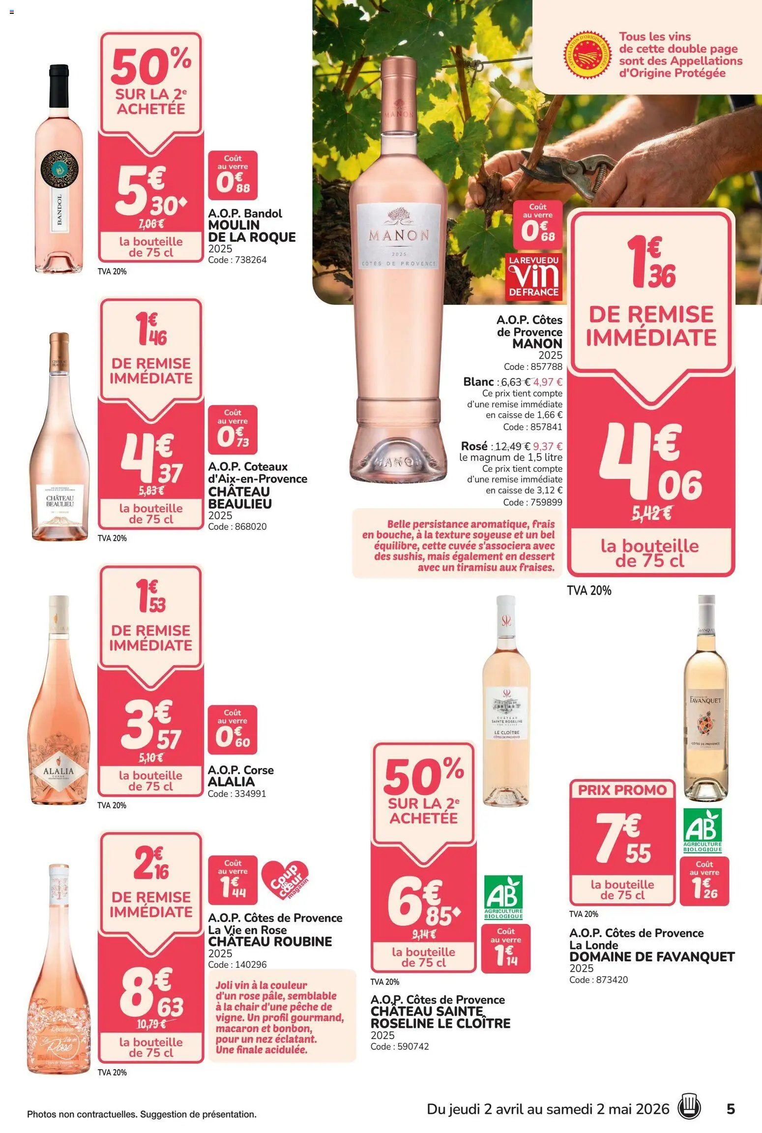Promocash Foire aux vins de printemps
